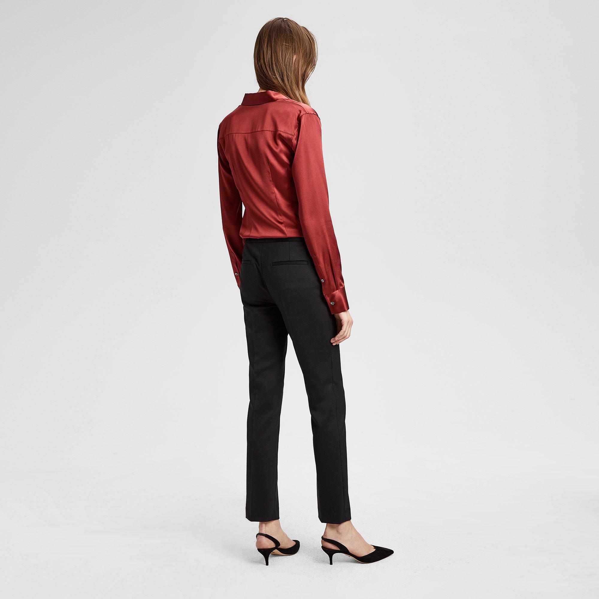 Satin Perfect Fitted Shirt