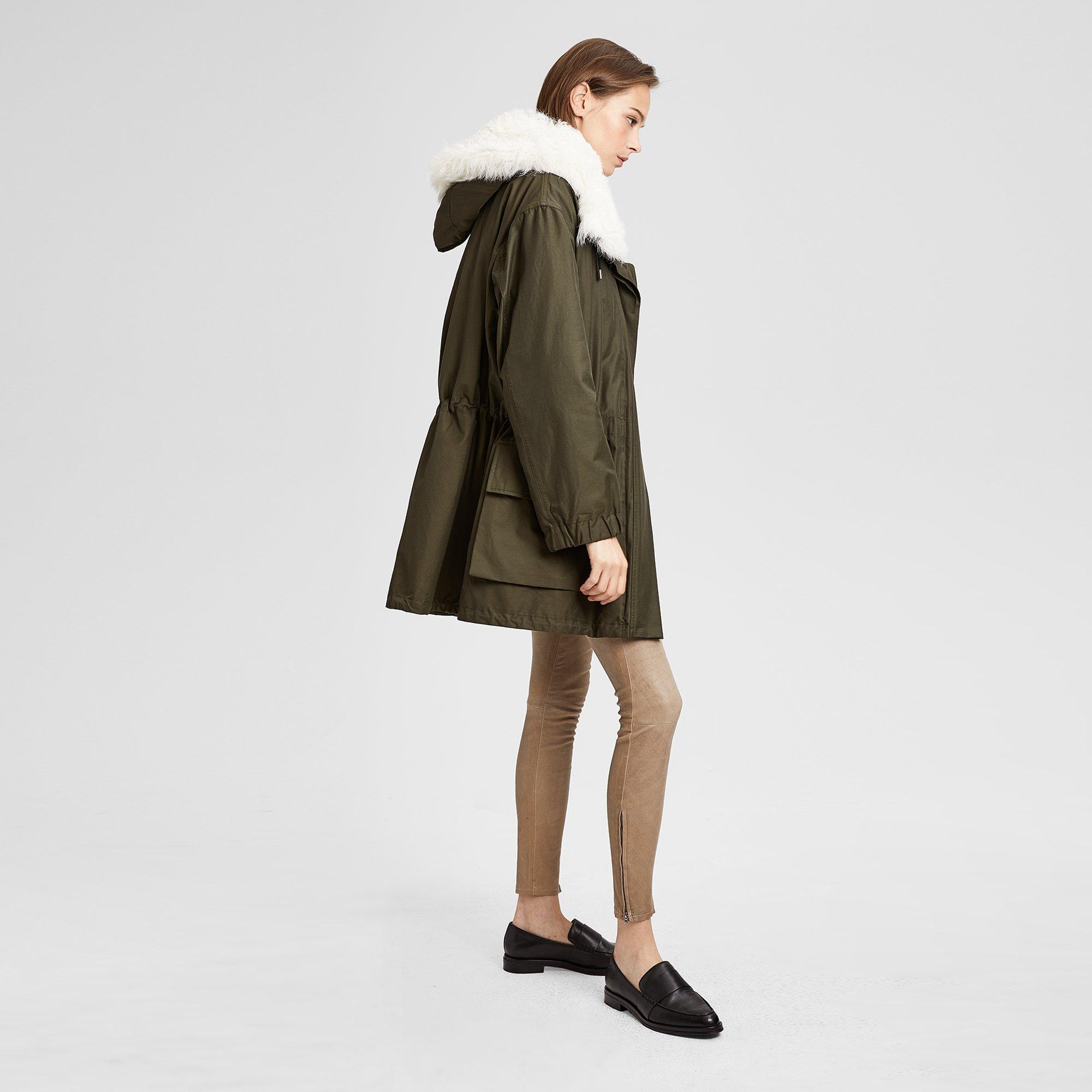 Cotton Twill Technical Parka
