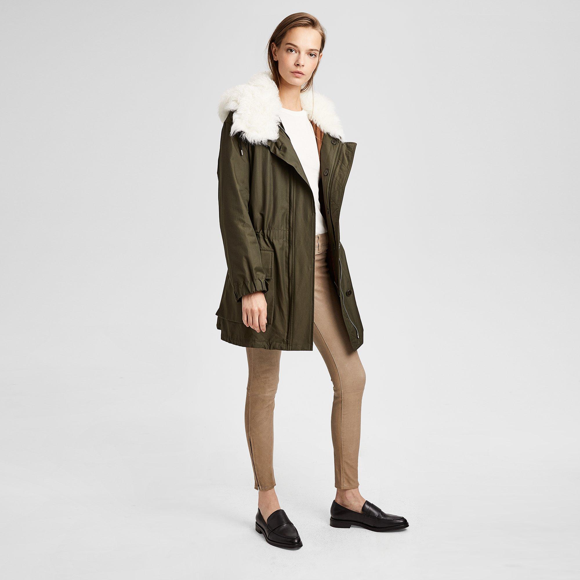 Cotton Twill Technical Parka