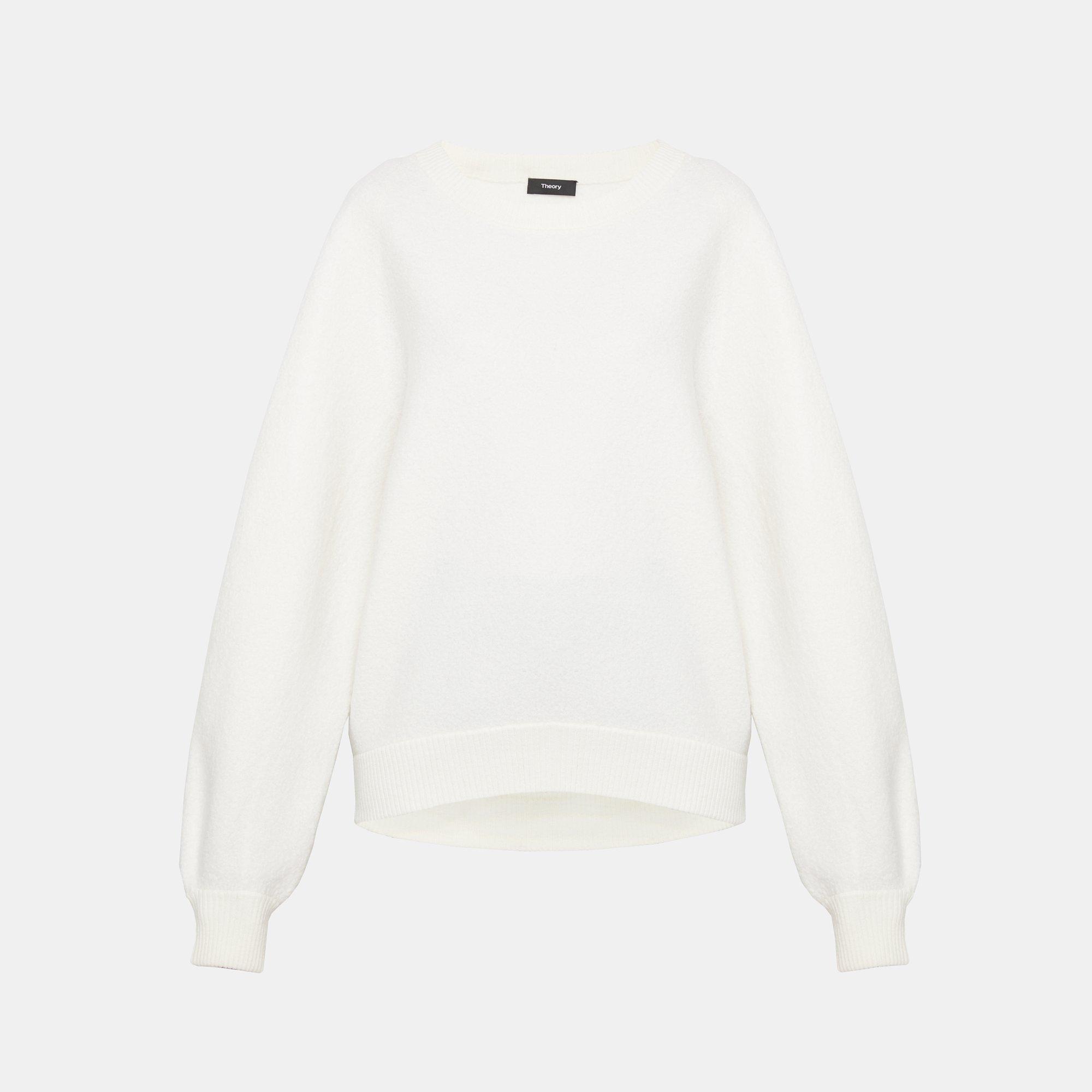 Felted Knit Sweatshirt