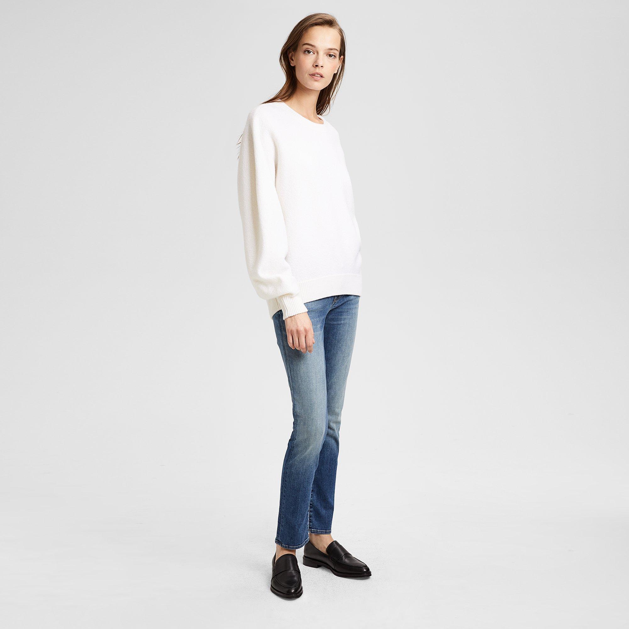Felted Knit Sweatshirt