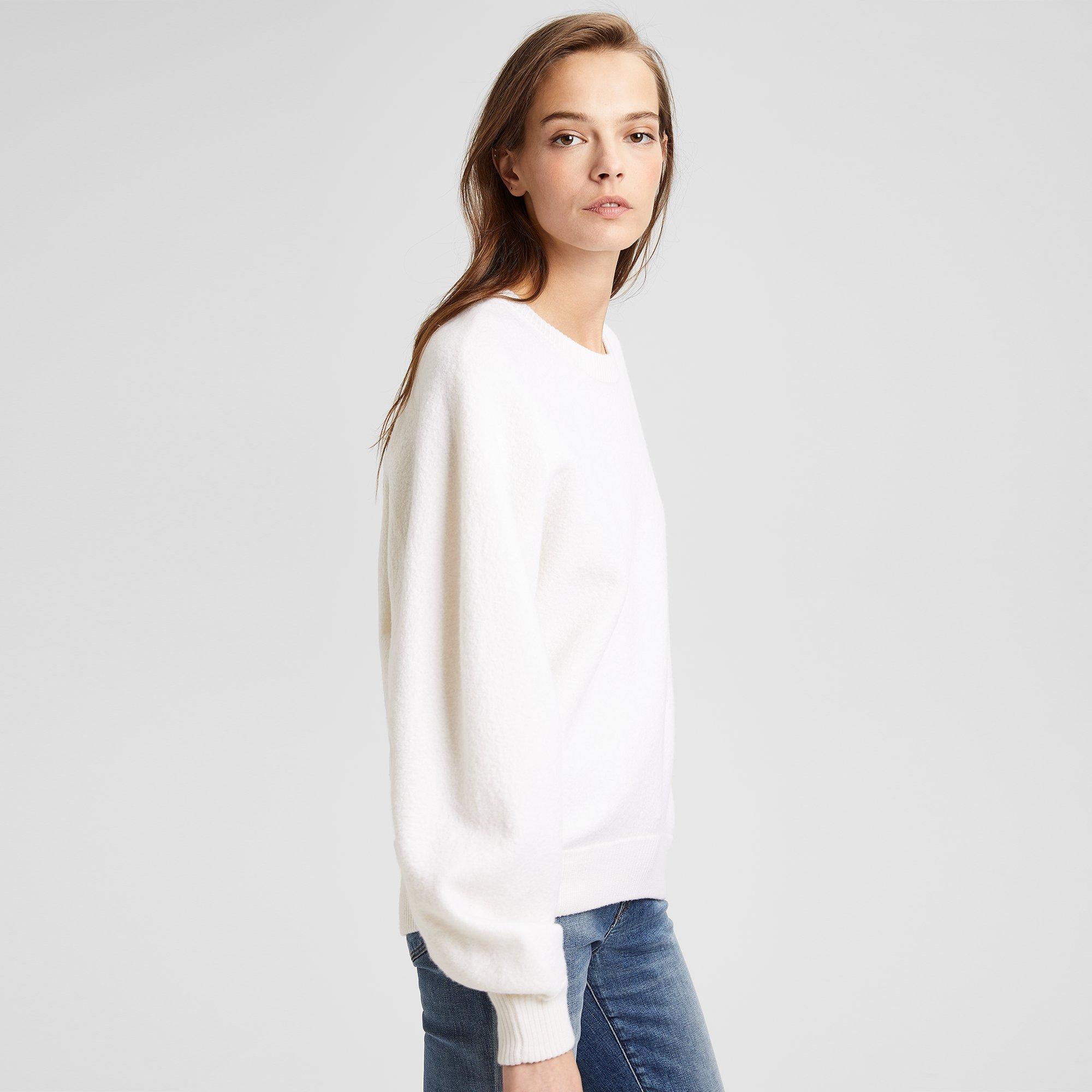 Felted Knit Sweatshirt
