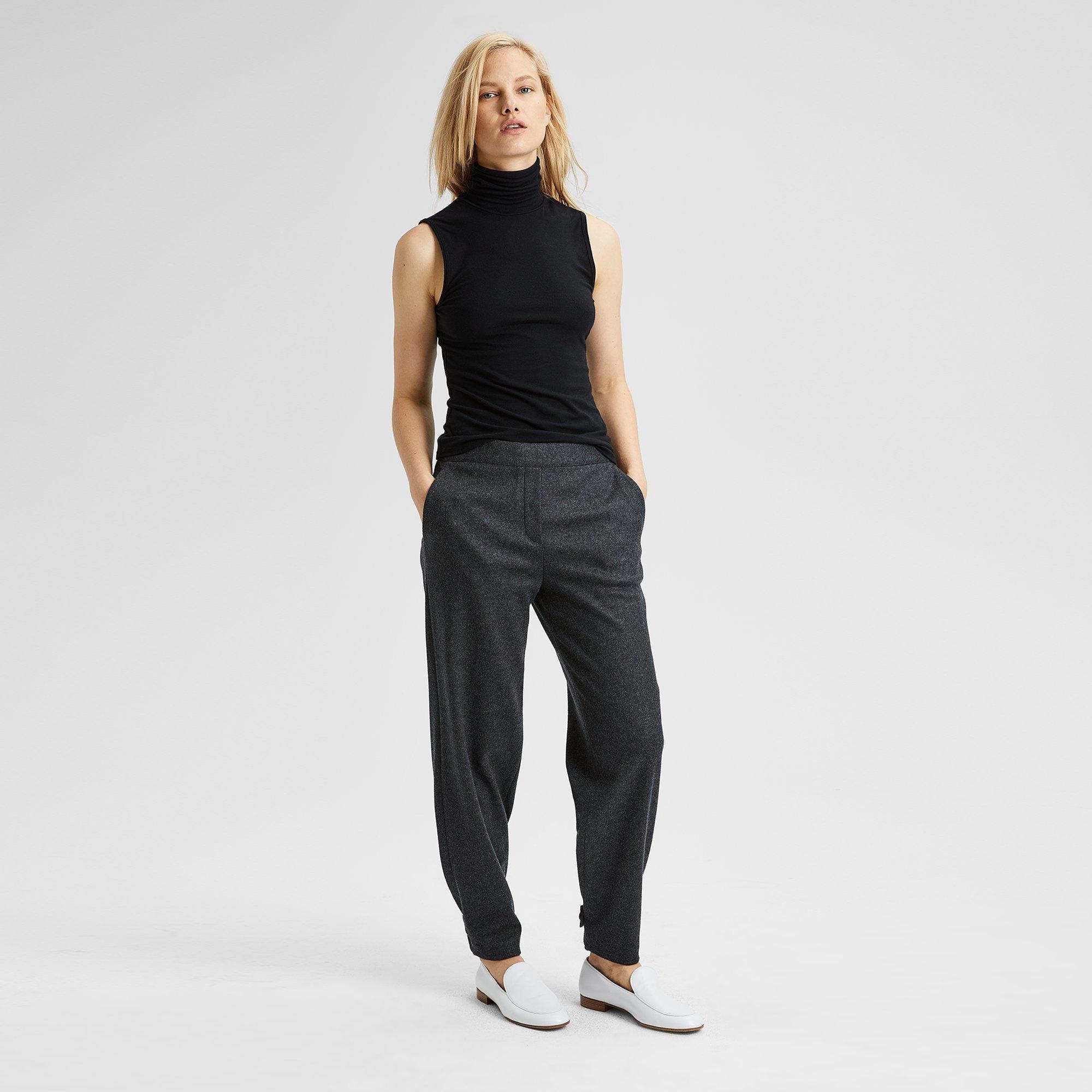 Wool Flannel Genie Pant