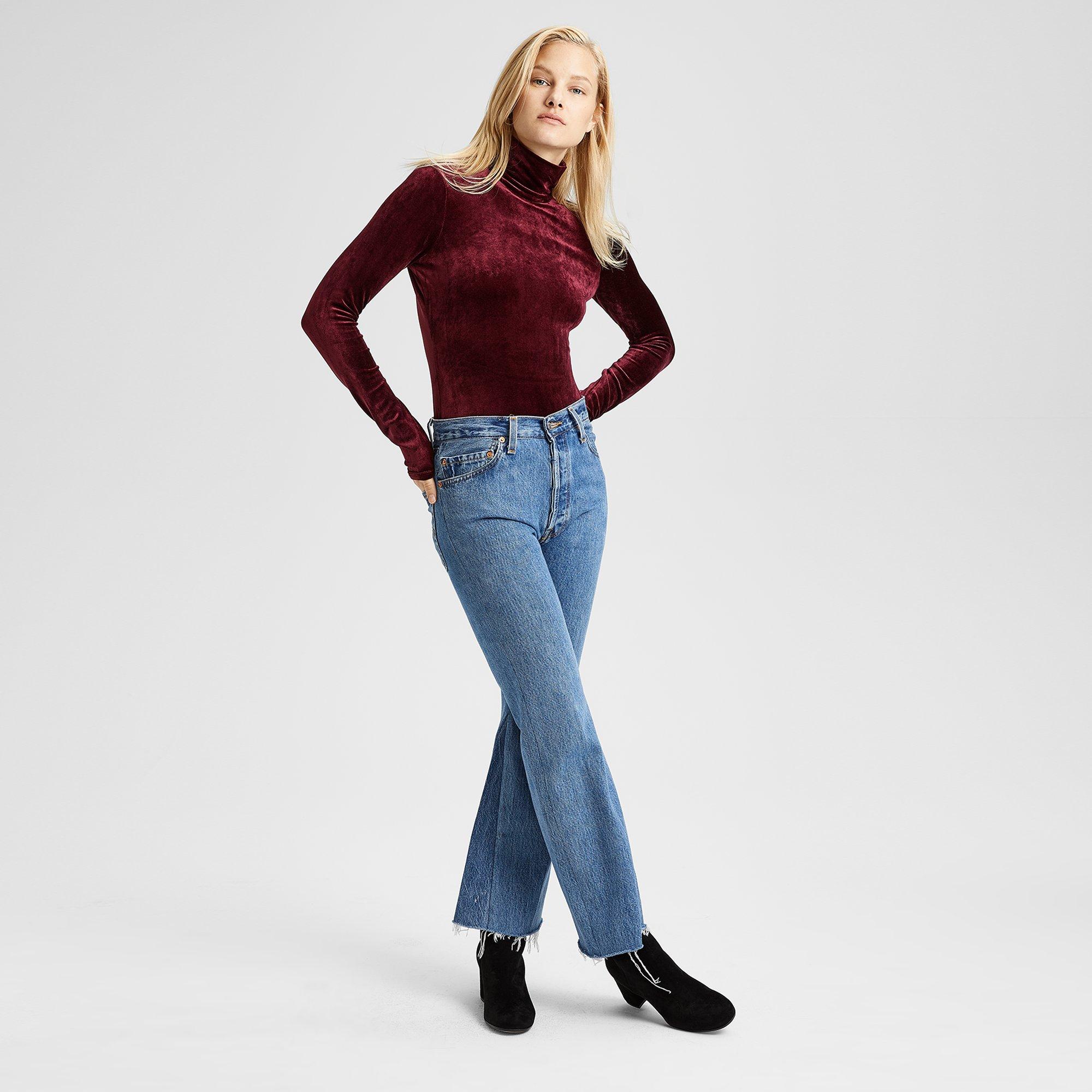 Theory velour turtleneck store