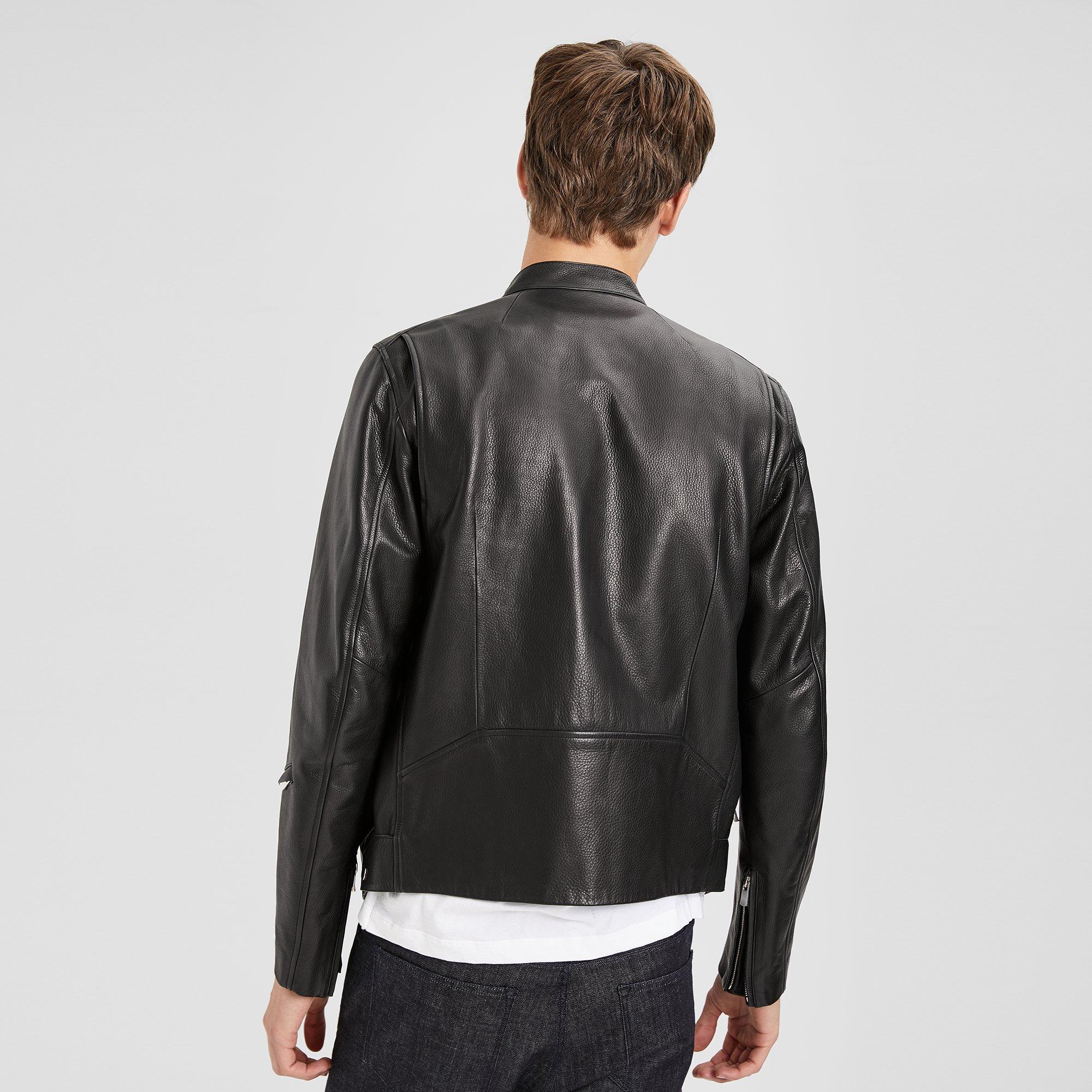 Banded DB Leather Jacket