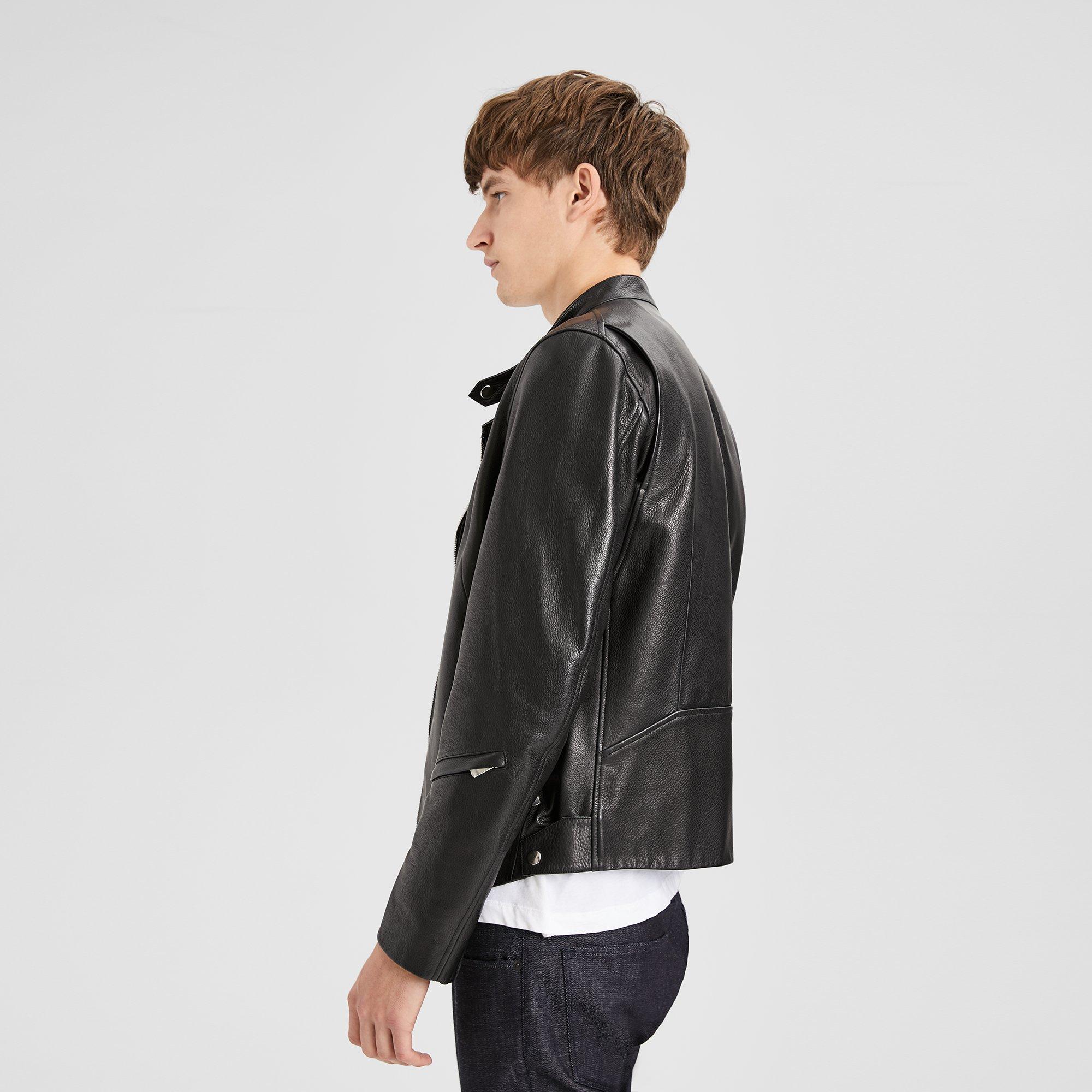 Banded DB Leather Jacket