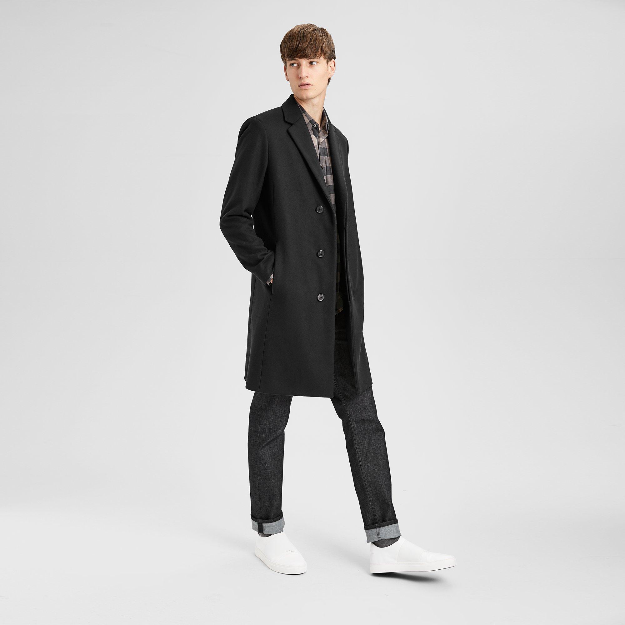 コート GENERAL IDEA New Classic Wool Blend Long Coat 5BNY167 GENERAL IDEA New Classic Wool Blend Long Coat 5BNY167