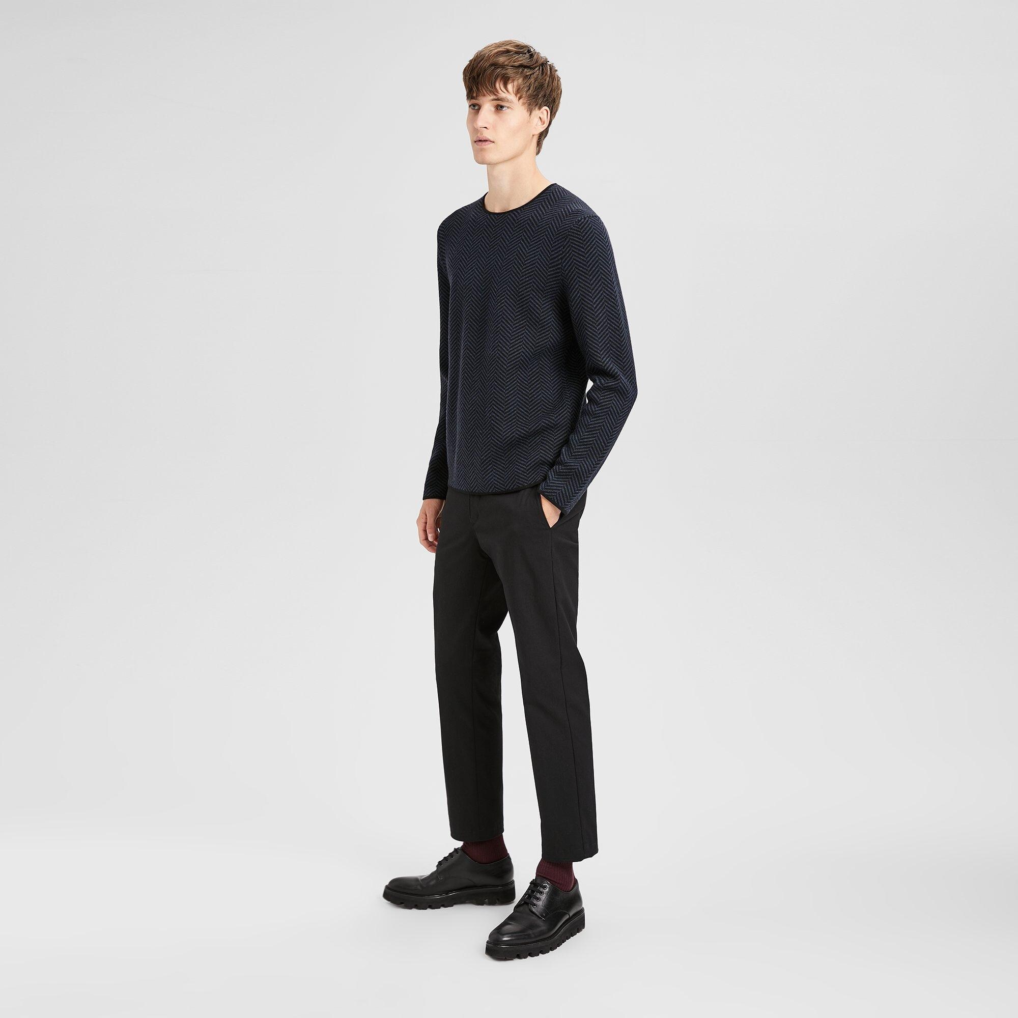Merino Wool Herringbone Sweater