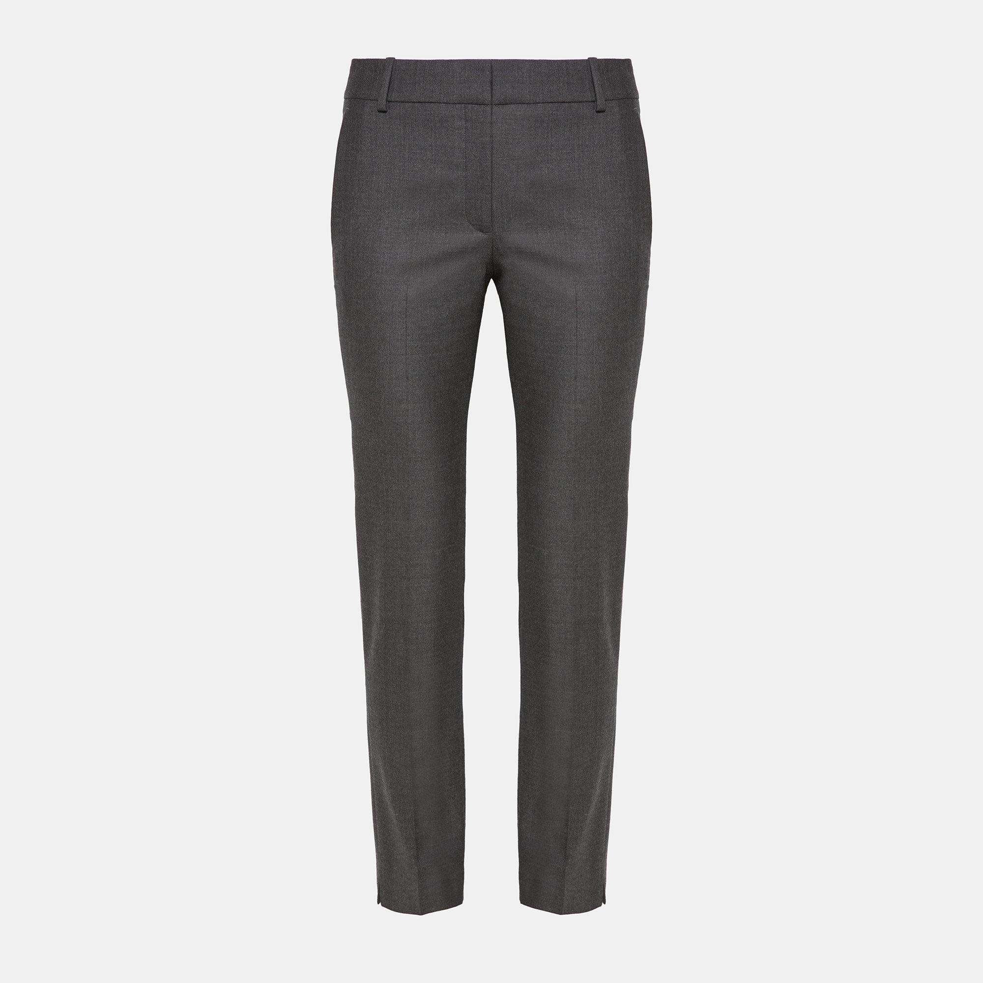 Flannel Straight Trouser