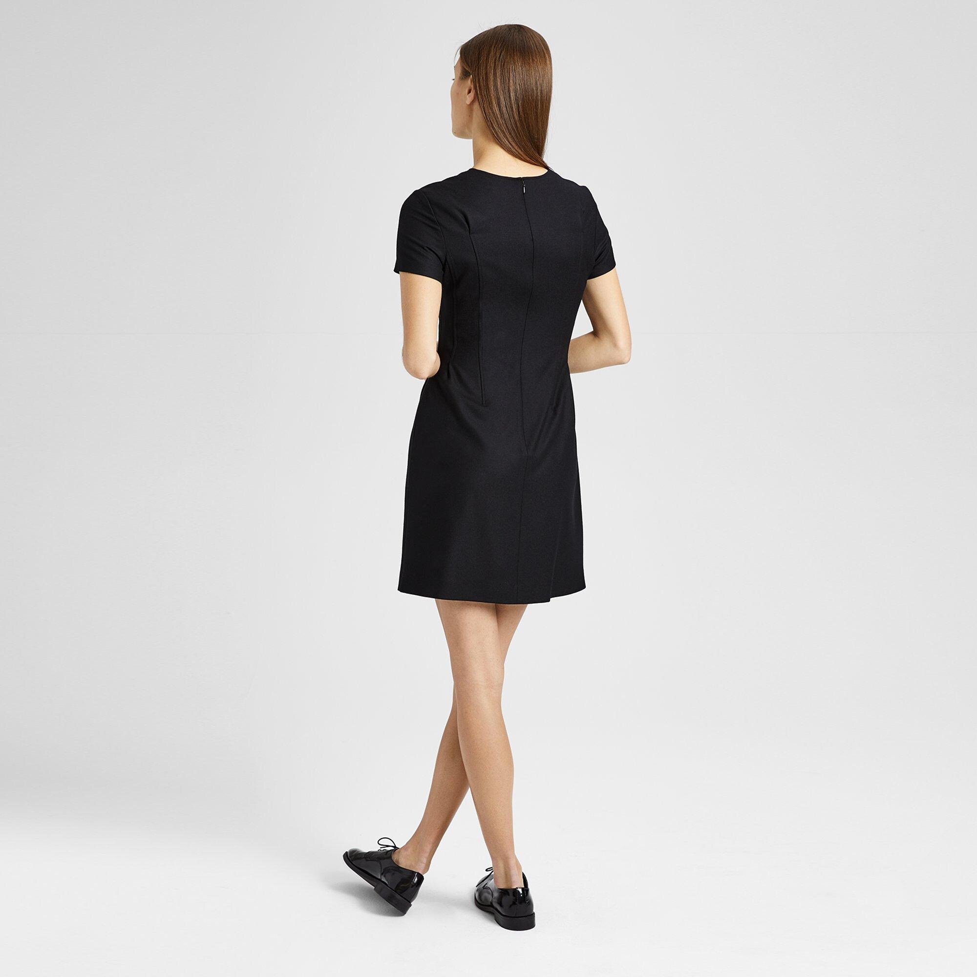 Flannel Corset Tee Dress