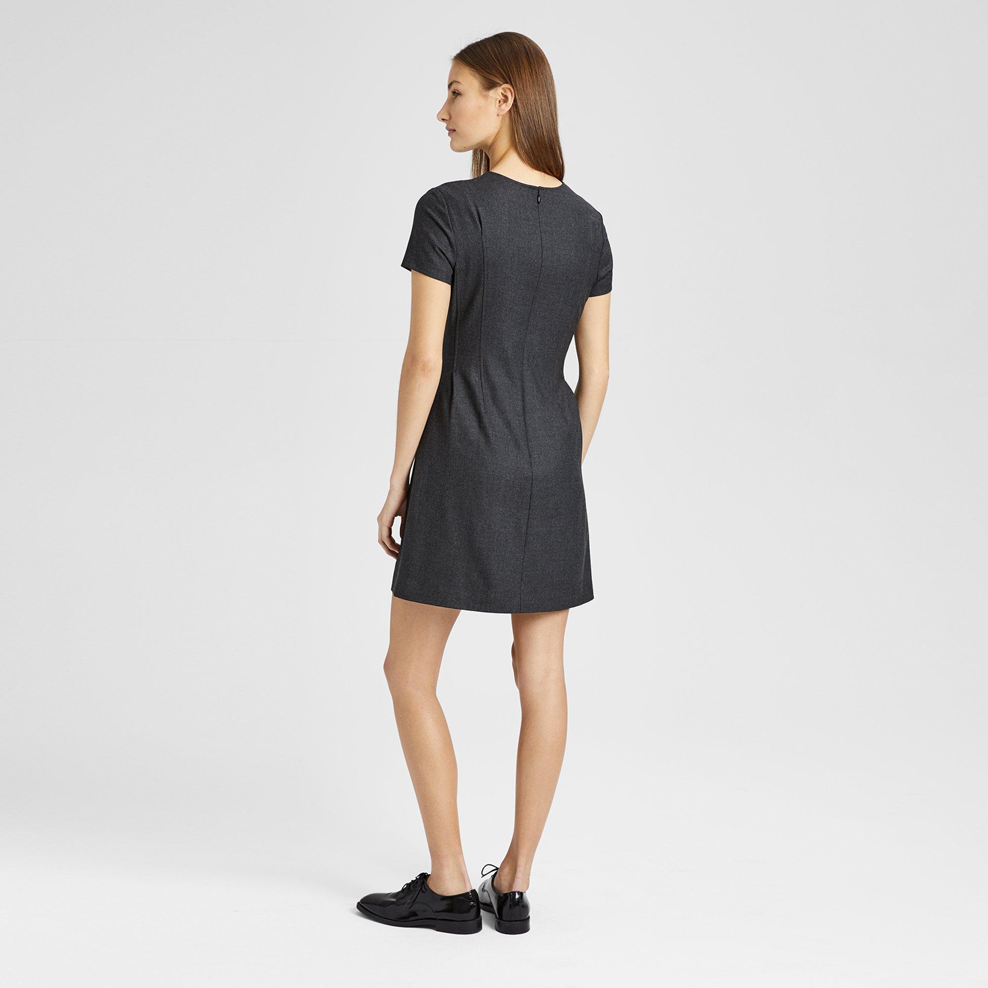Flannel Corset Tee Dress