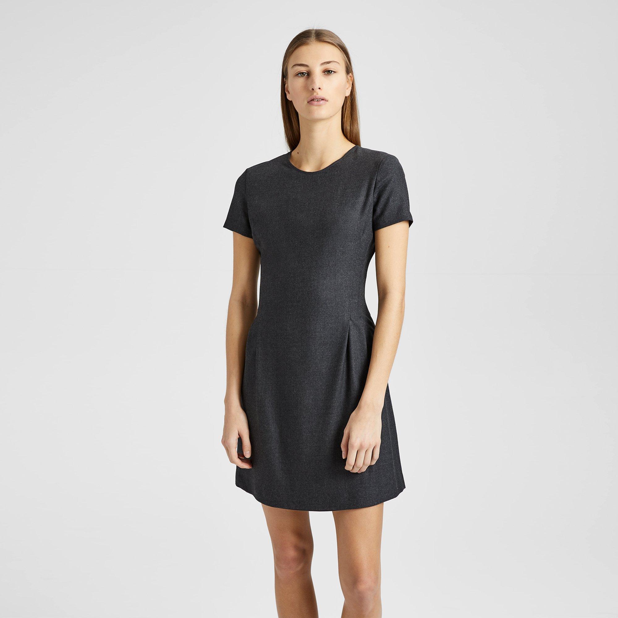 Flannel Corset Tee Dress