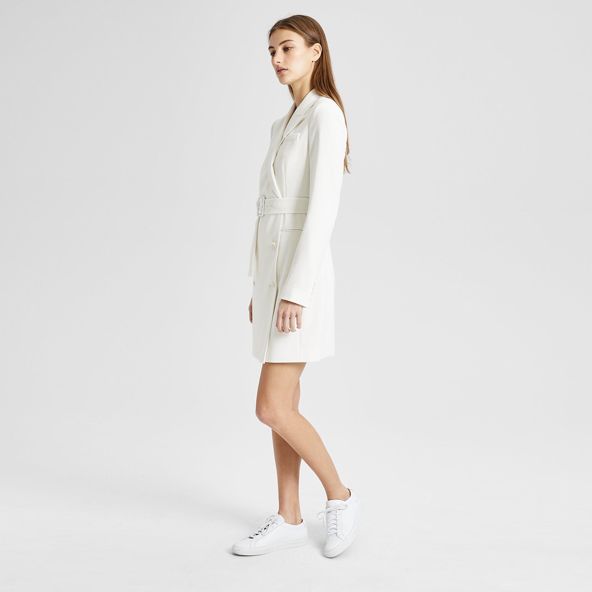 Crepe Blazer Dress