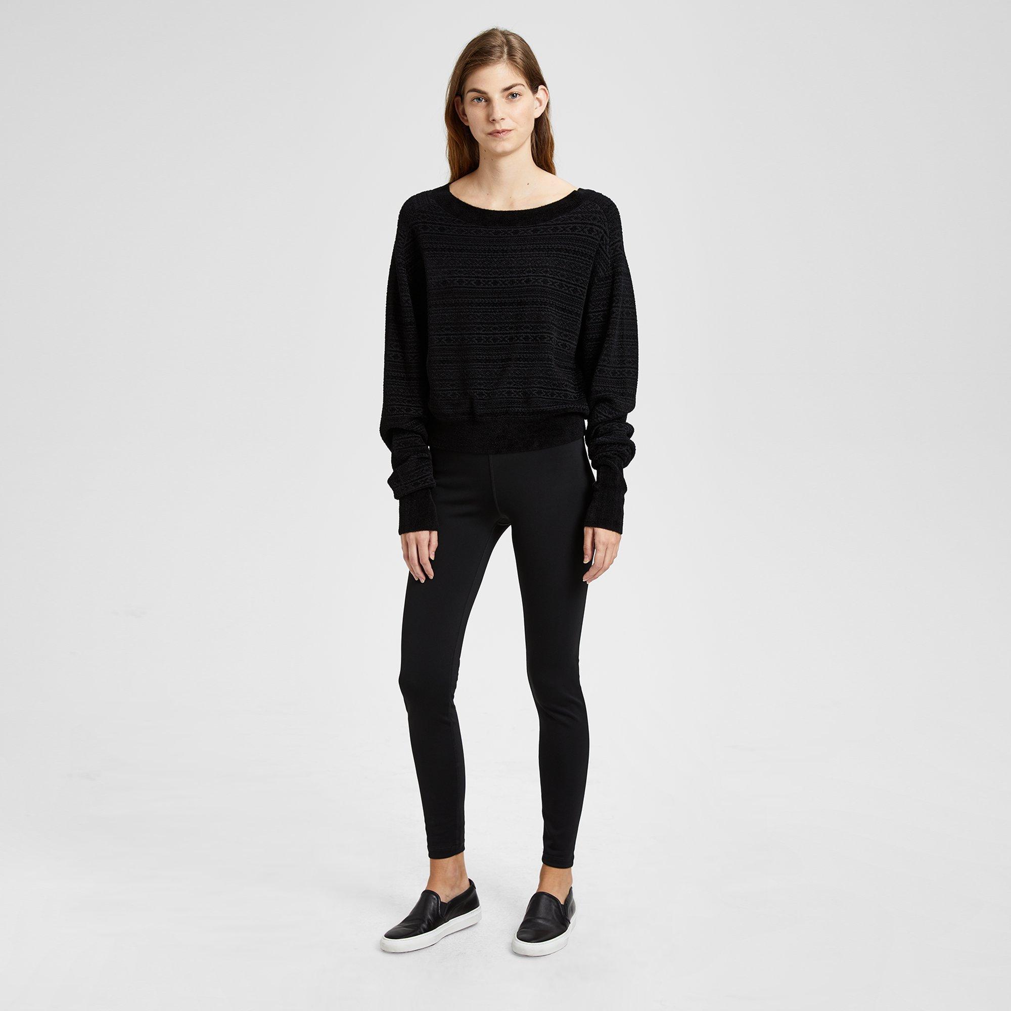 Relaxed Fair Isle Boat Pullover