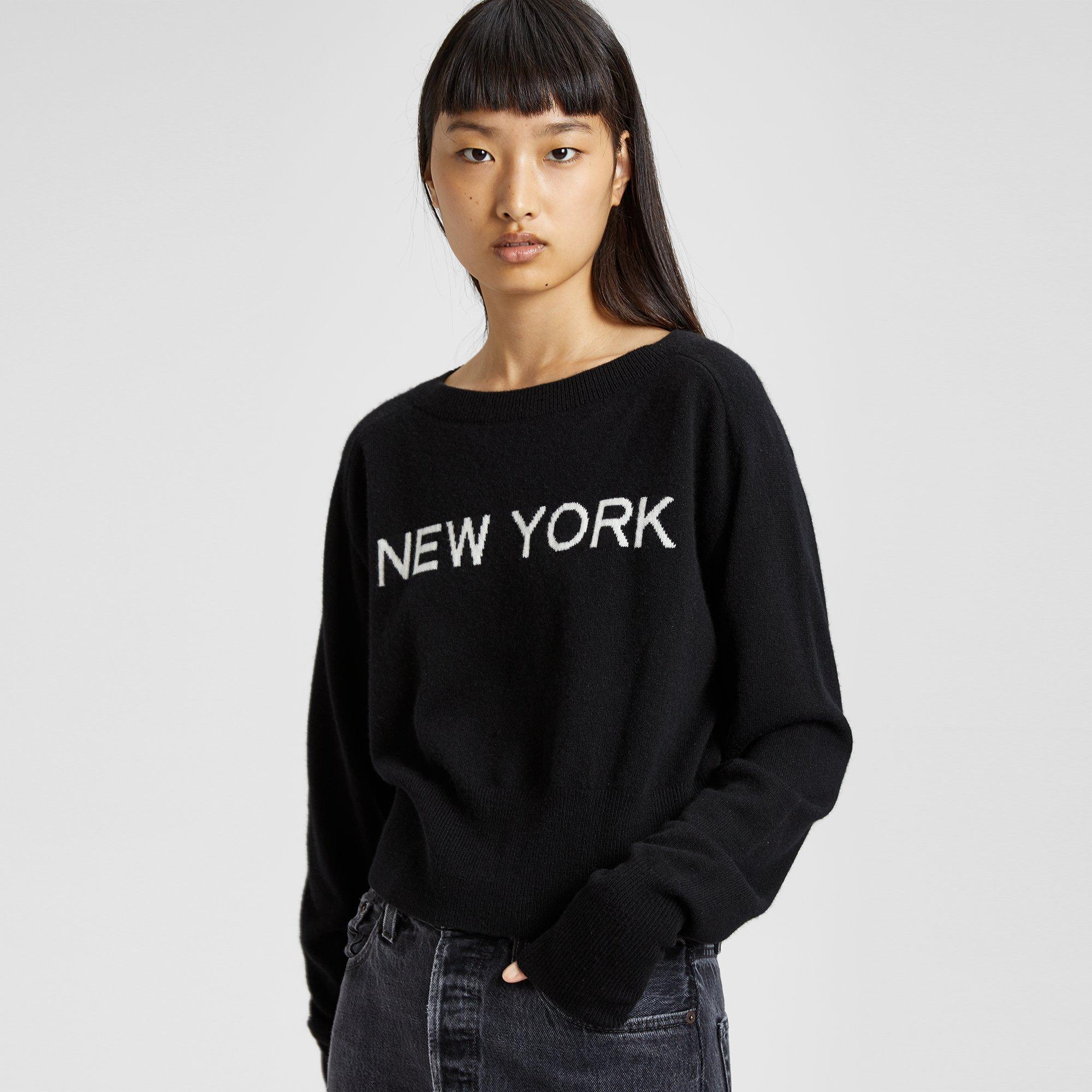 Cashmere City Intarsia Sweater