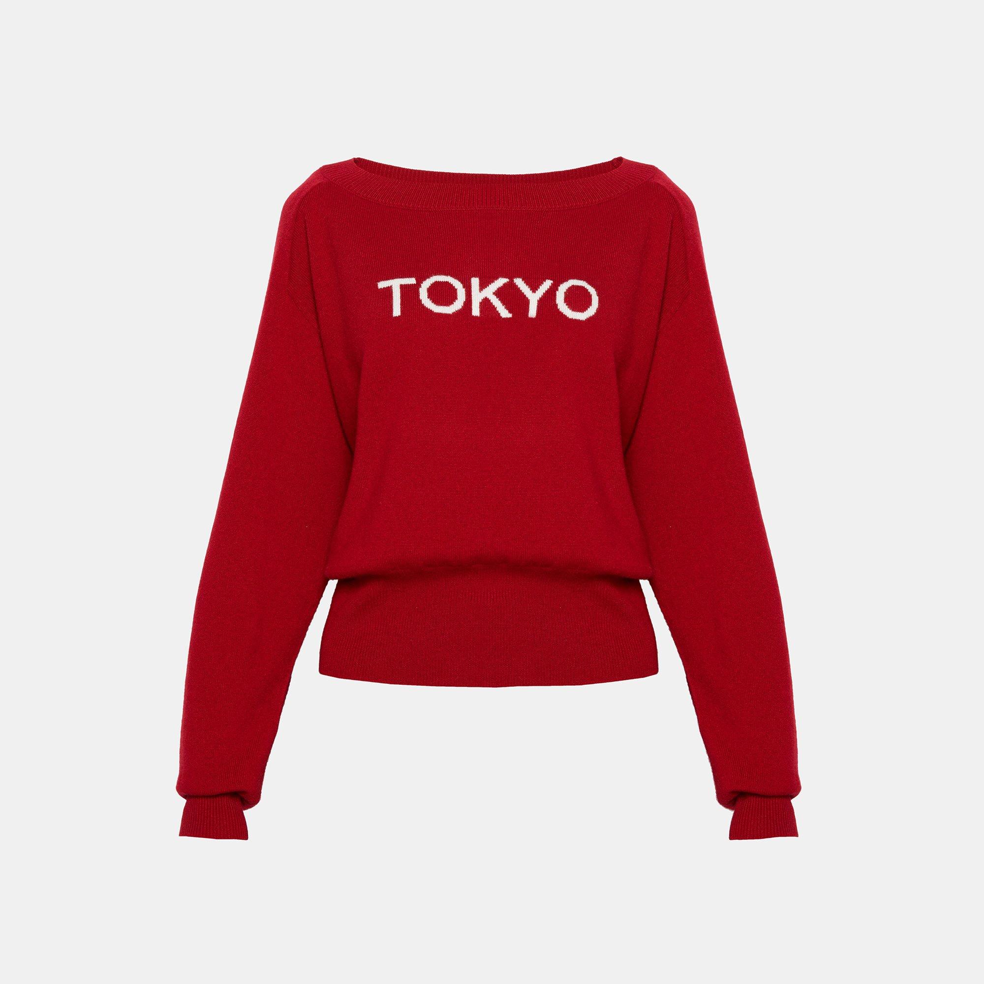 Cashmere City Intarsia Sweater
