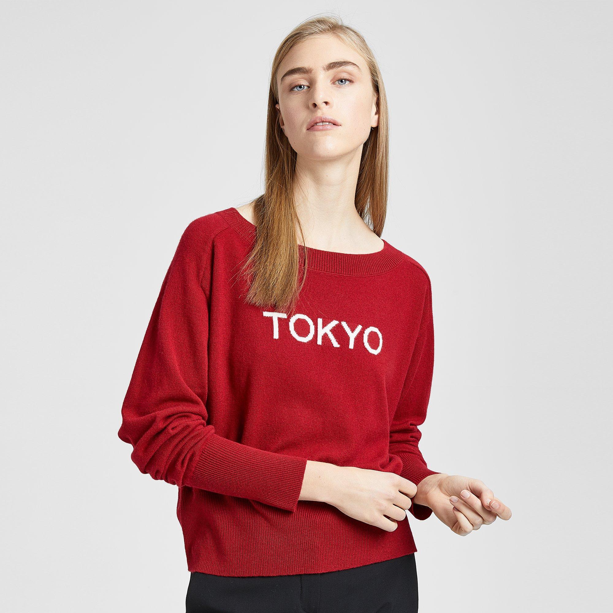 Cashmere City Intarsia Sweater