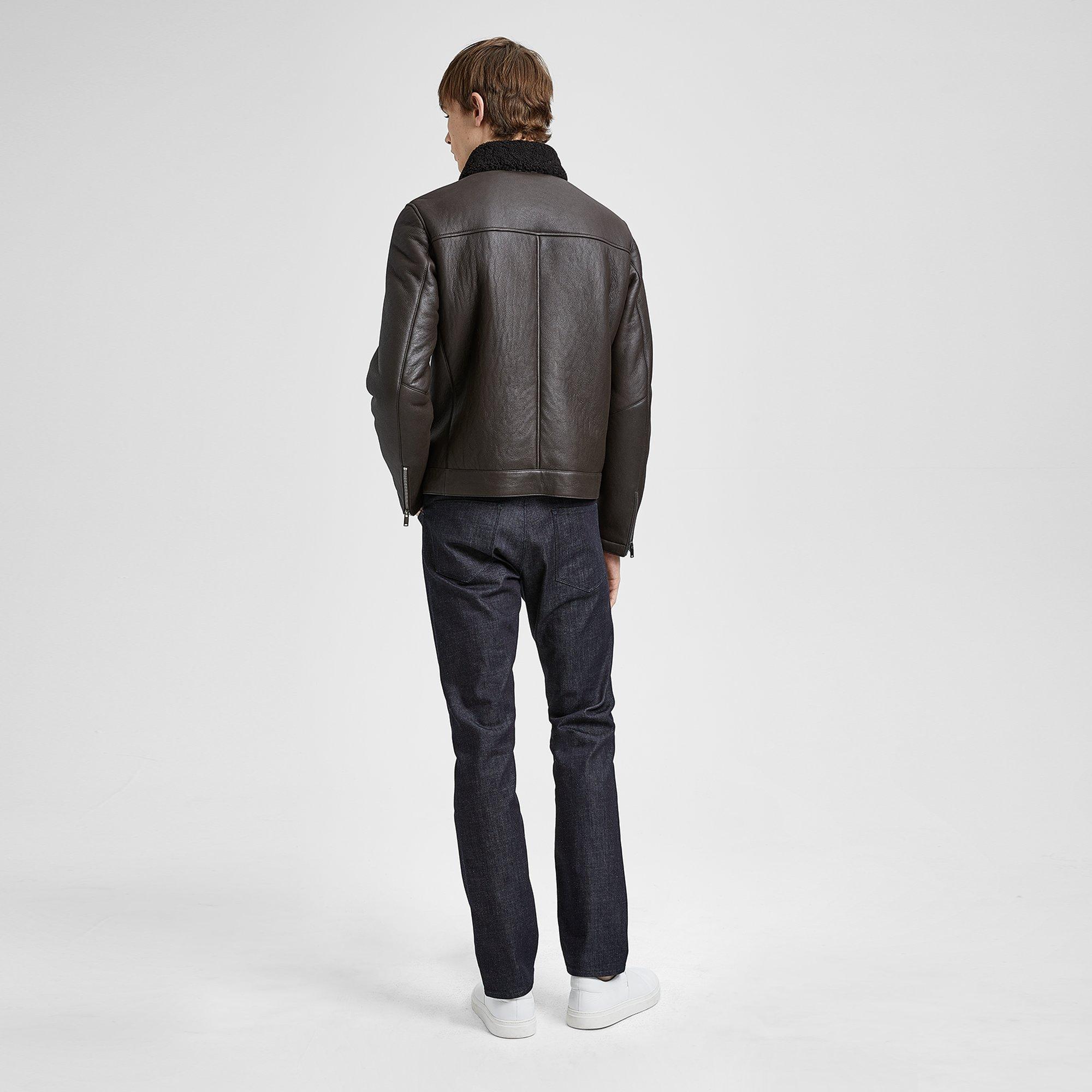 Shearling Biker Jacket