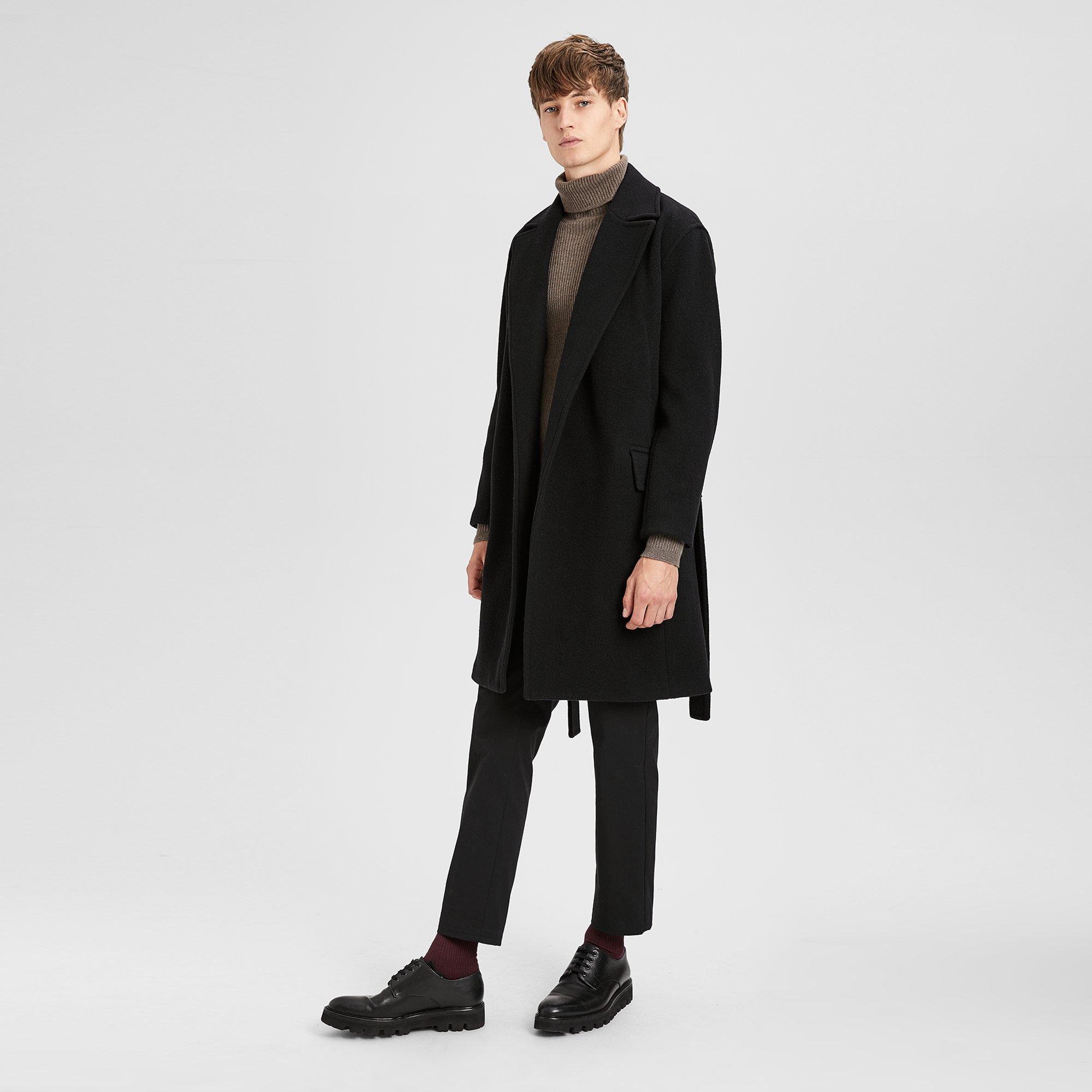 Wool Wrap Coat