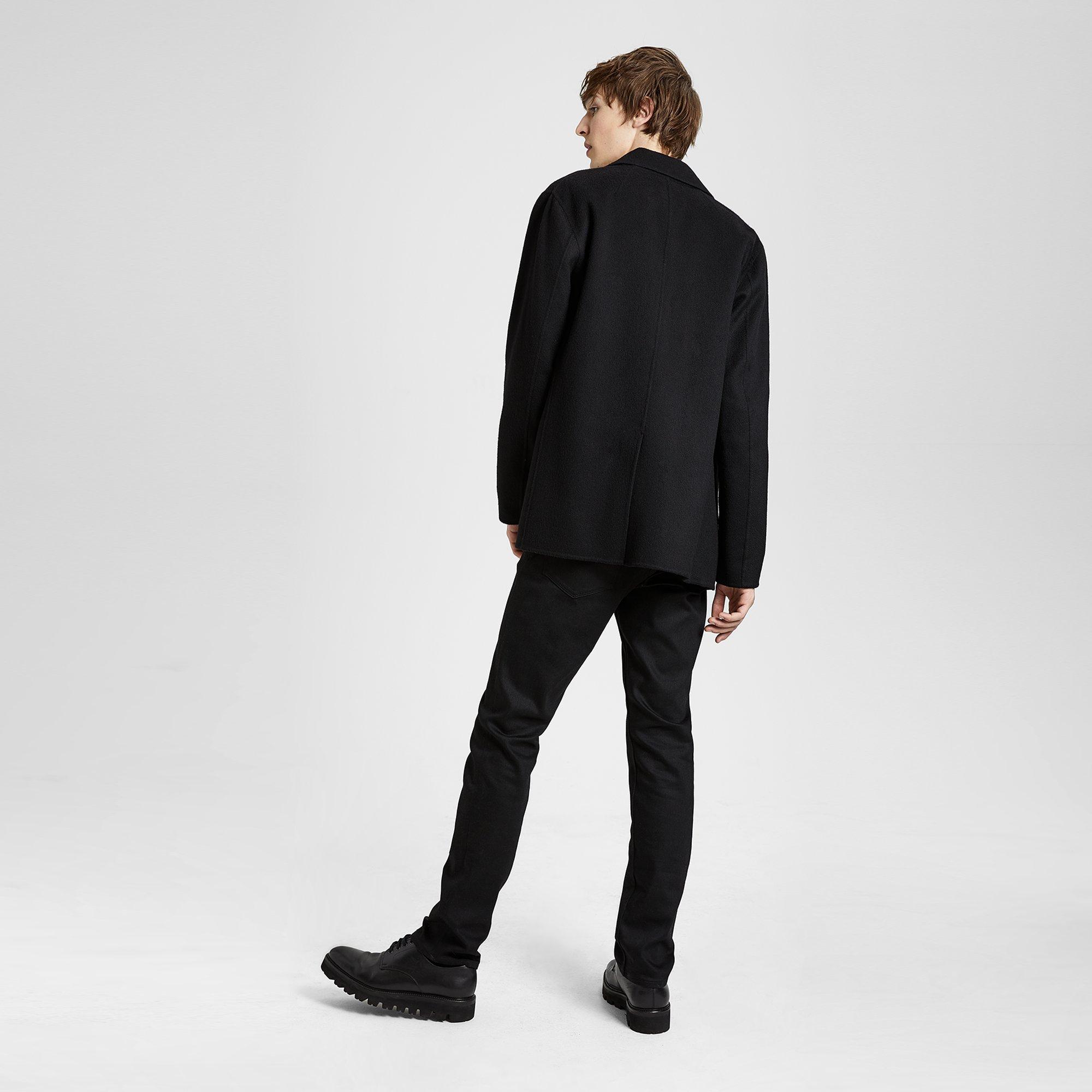 Double-Faced Cashmere Peacoat