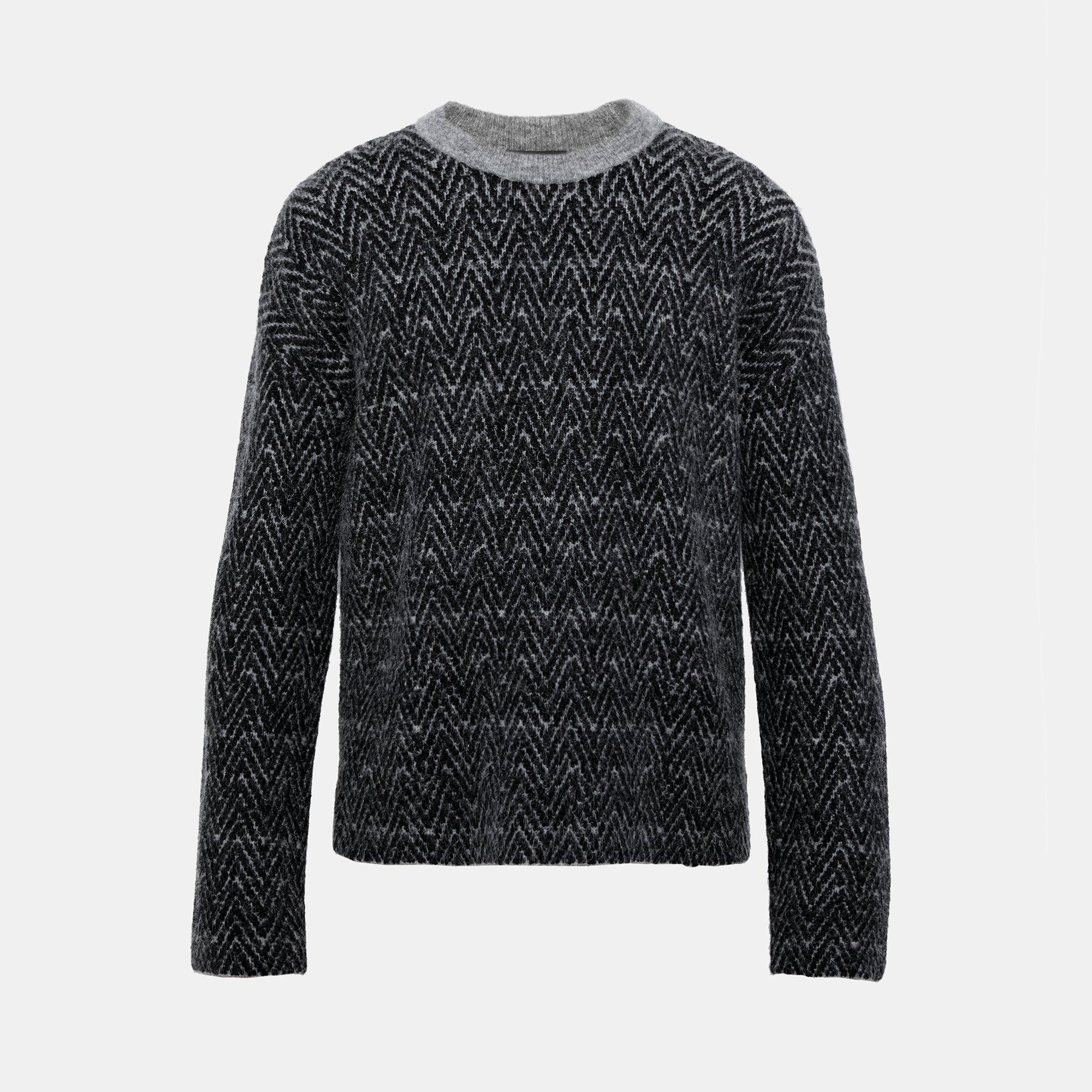 Alpaca Patterned Sweater