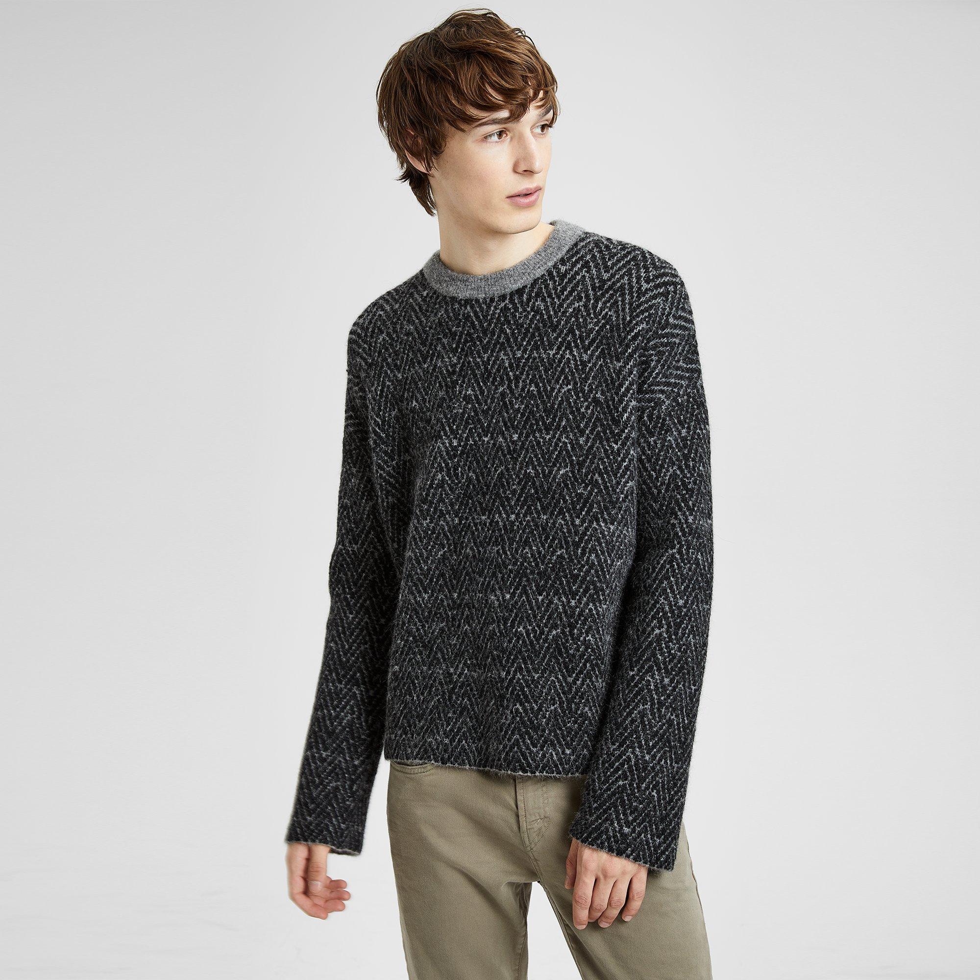 Alpaca Patterned Sweater