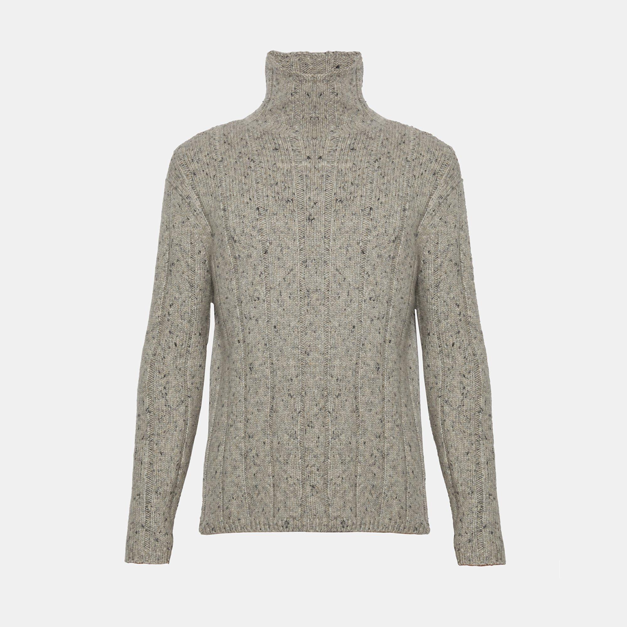 Merino Wool Blend Turtleneck