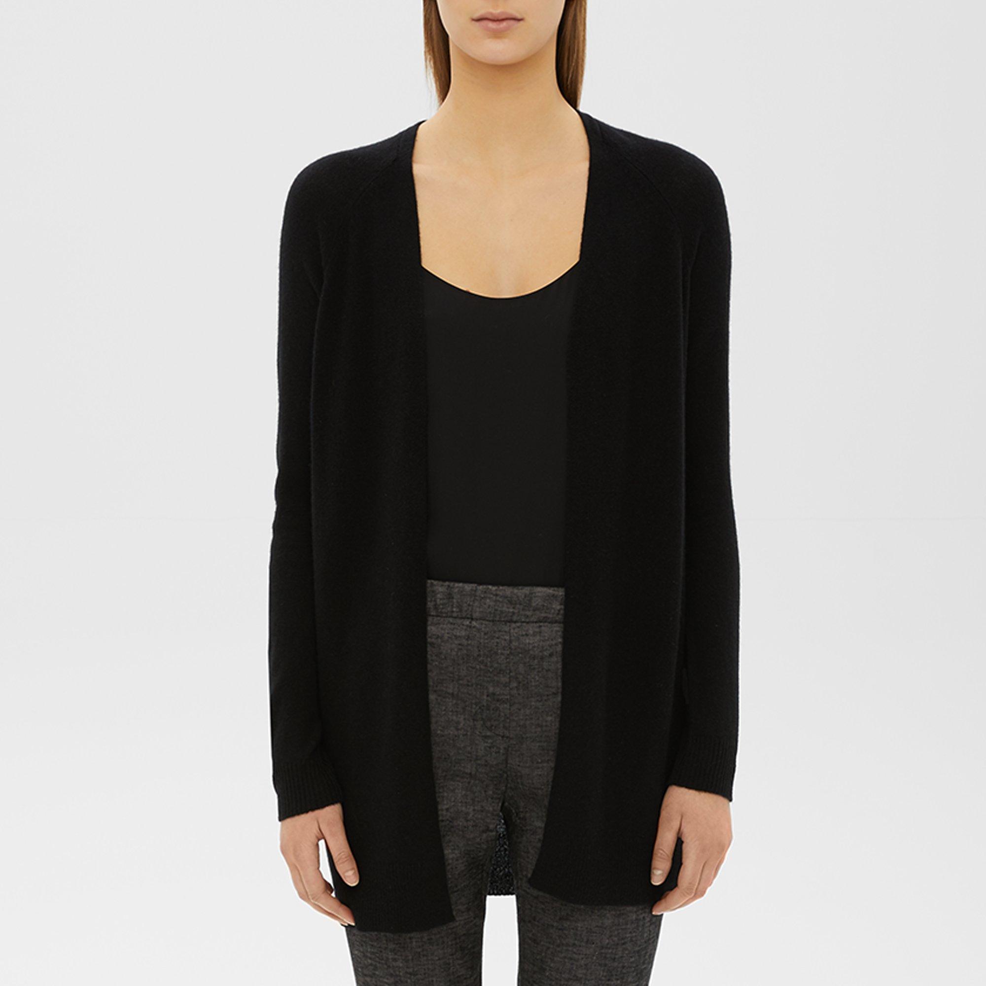Soft Cashmere Open Cardigan