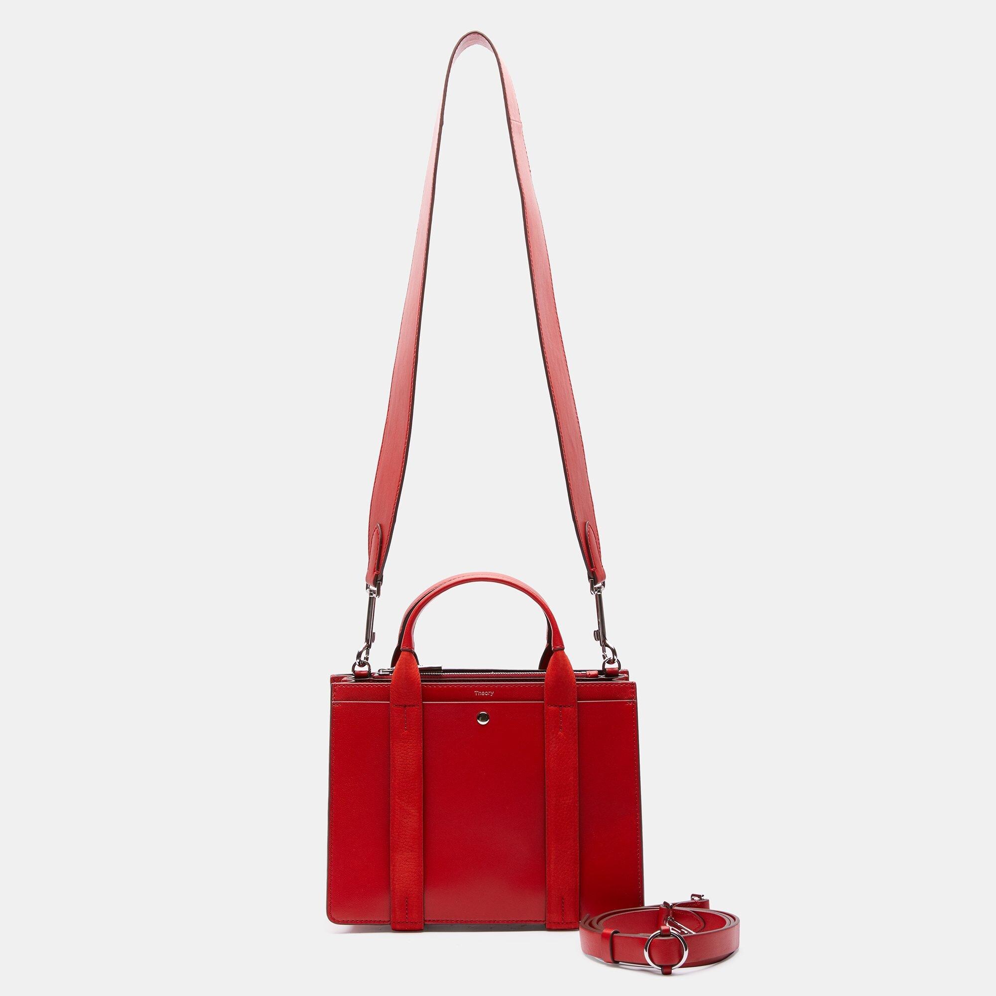 Mini West Bag in Contrast Nappa Leather
