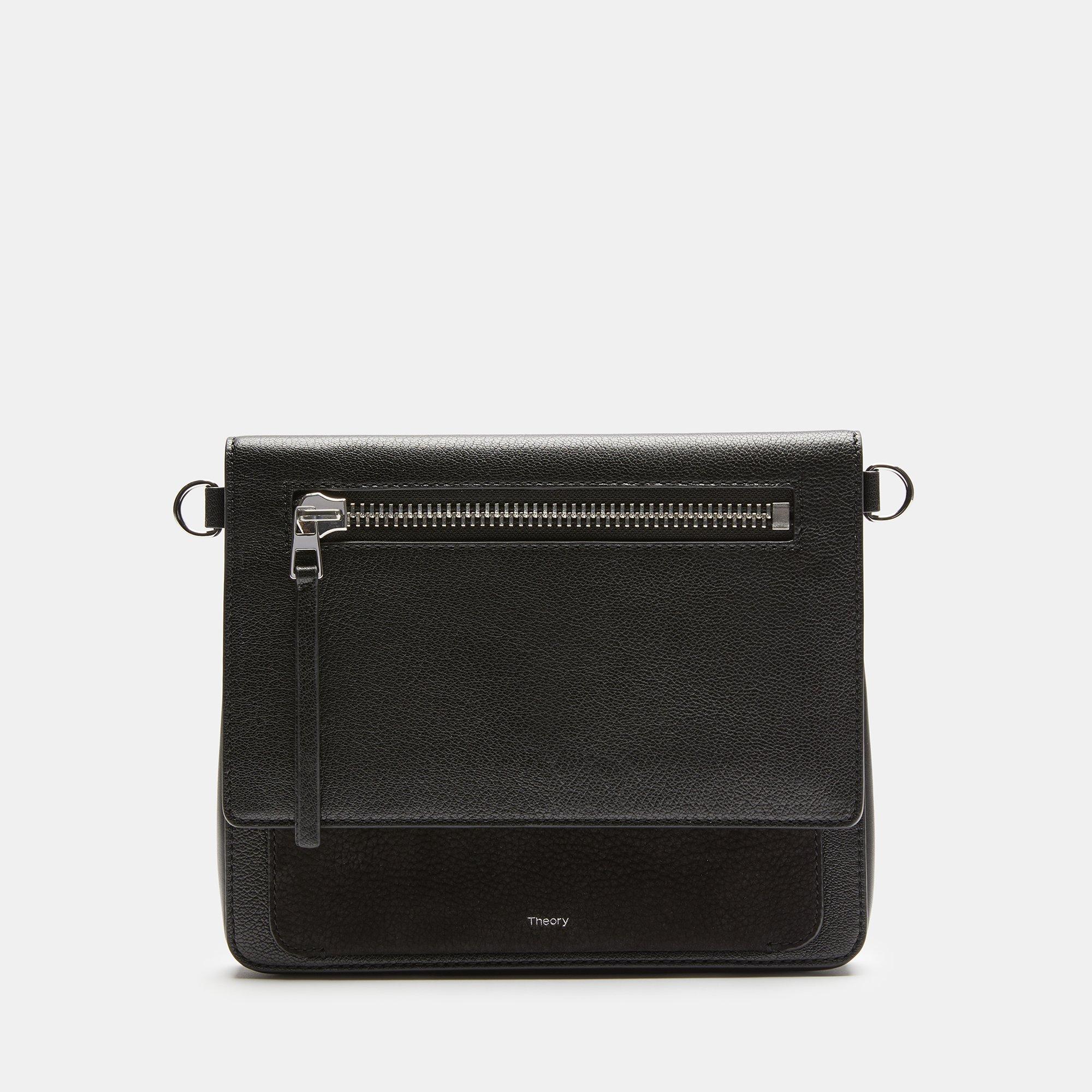 Textured Leather Bleeker Transformer Bag