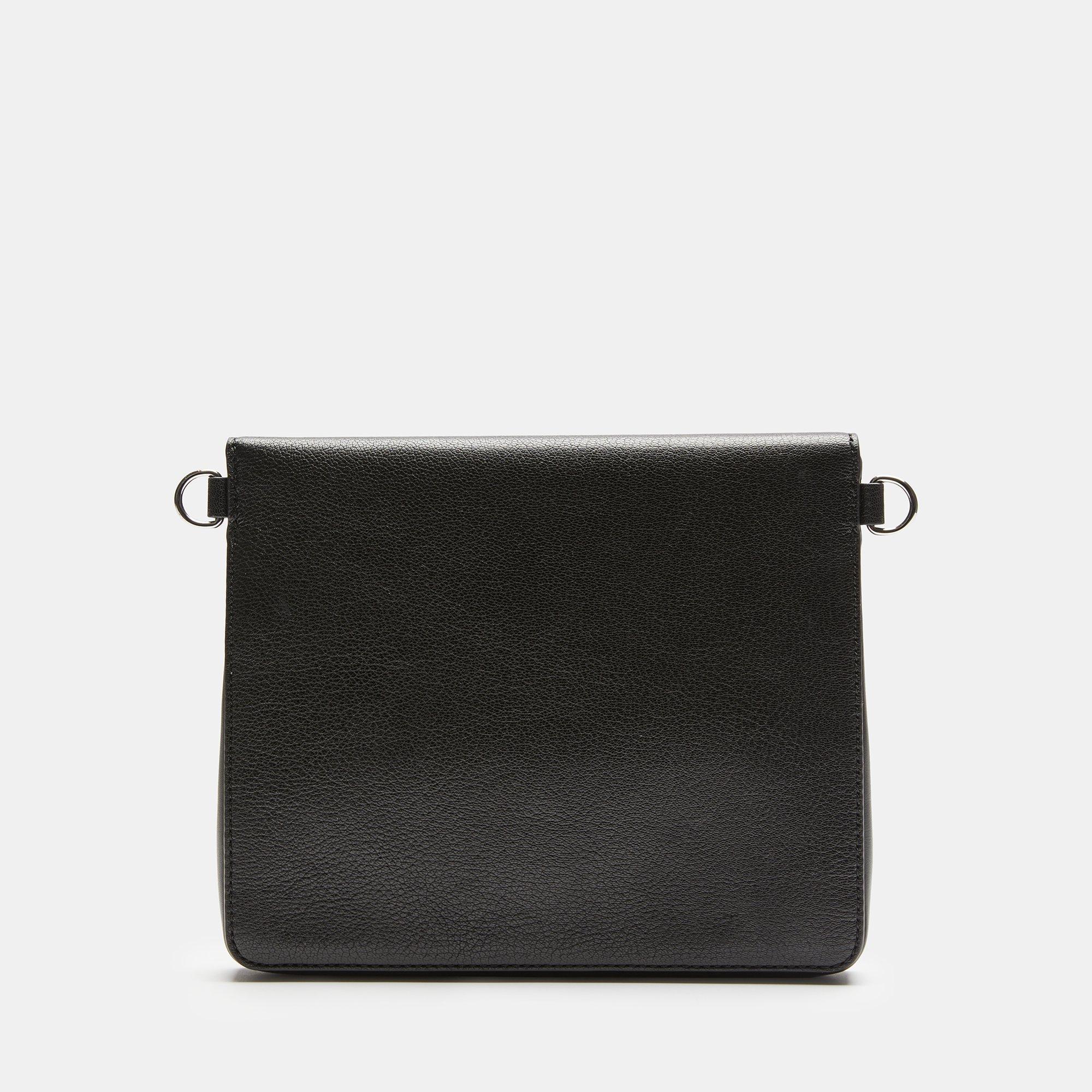 Textured Leather Bleeker Transformer Bag