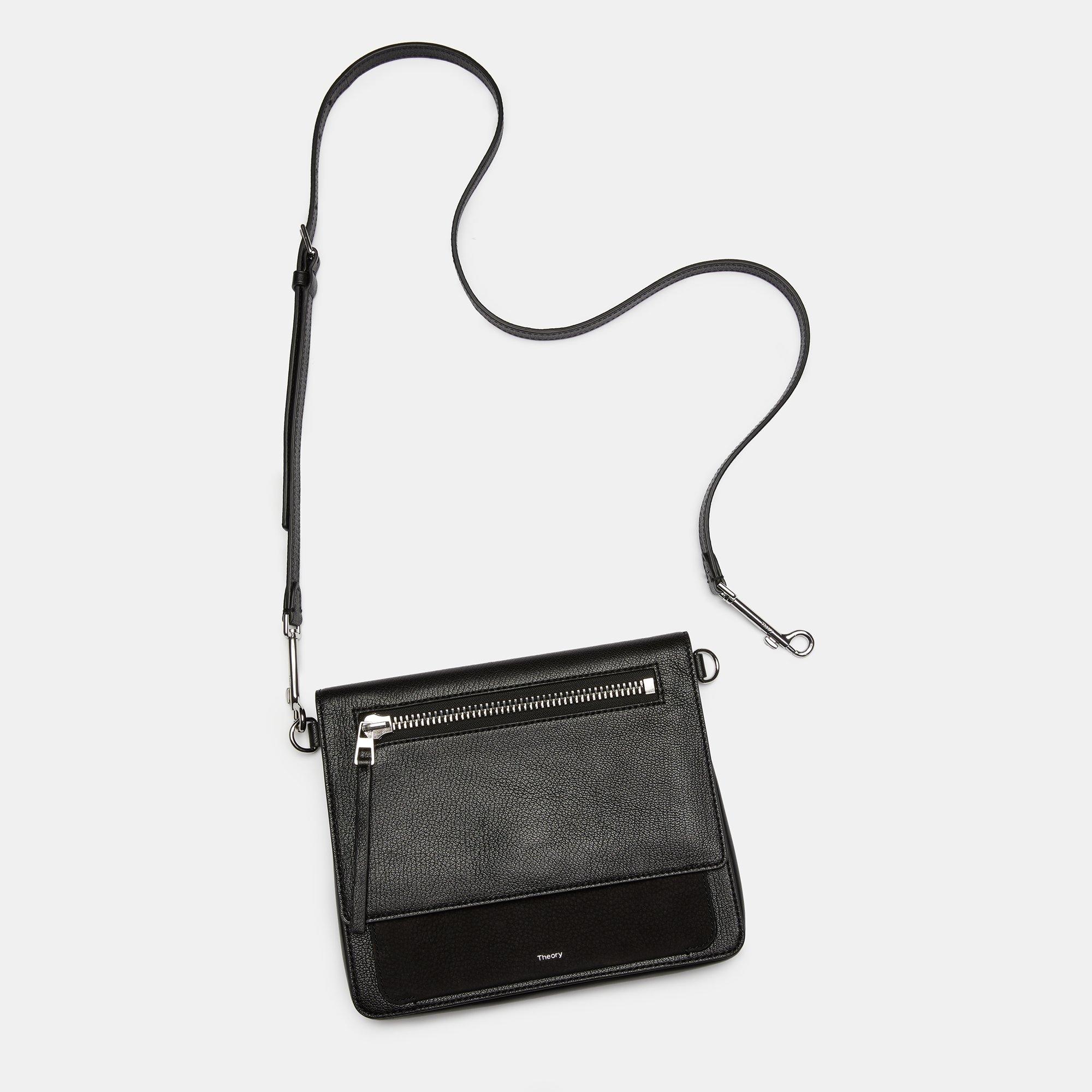 Textured Leather Bleeker Transformer Bag