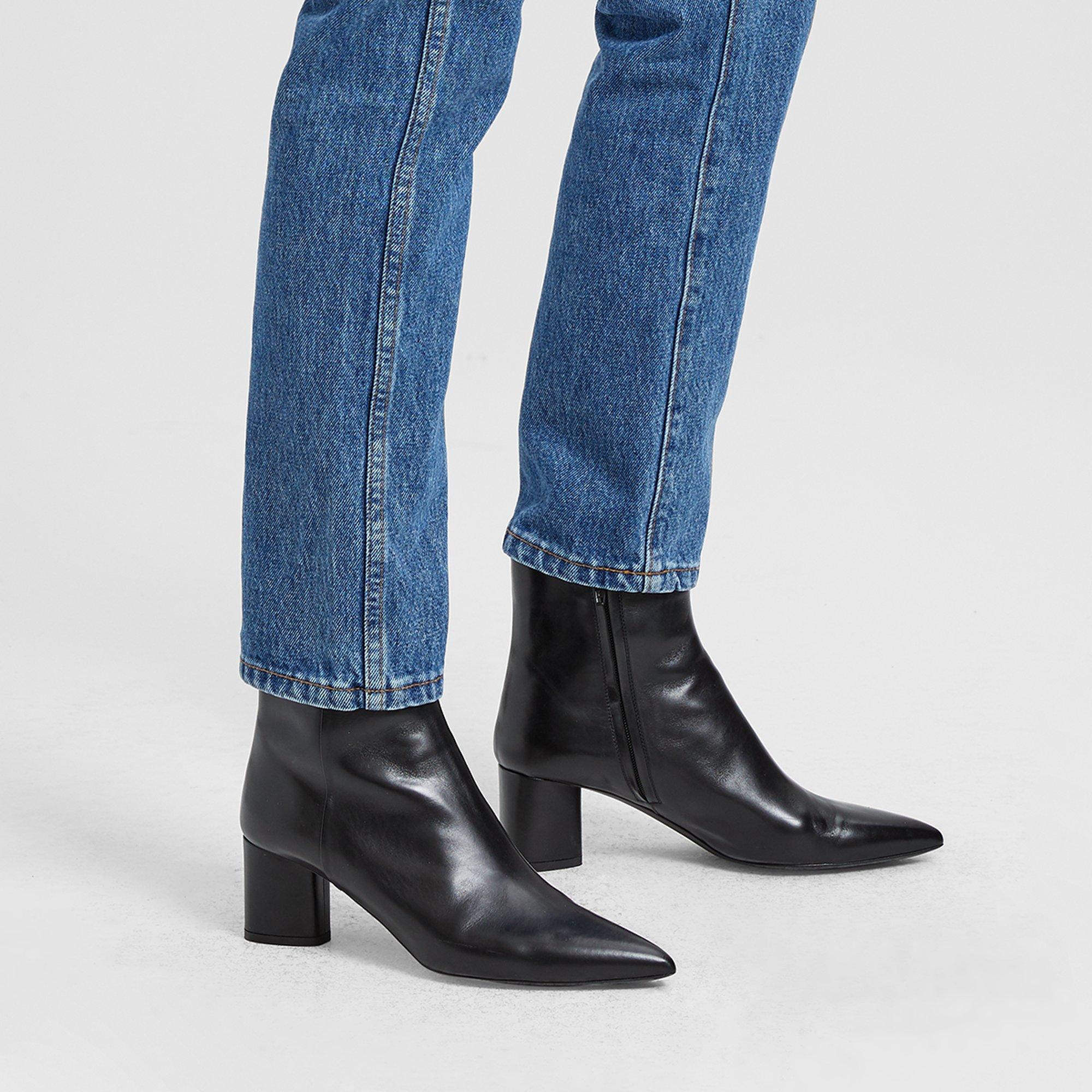 Leather Ankle Boot