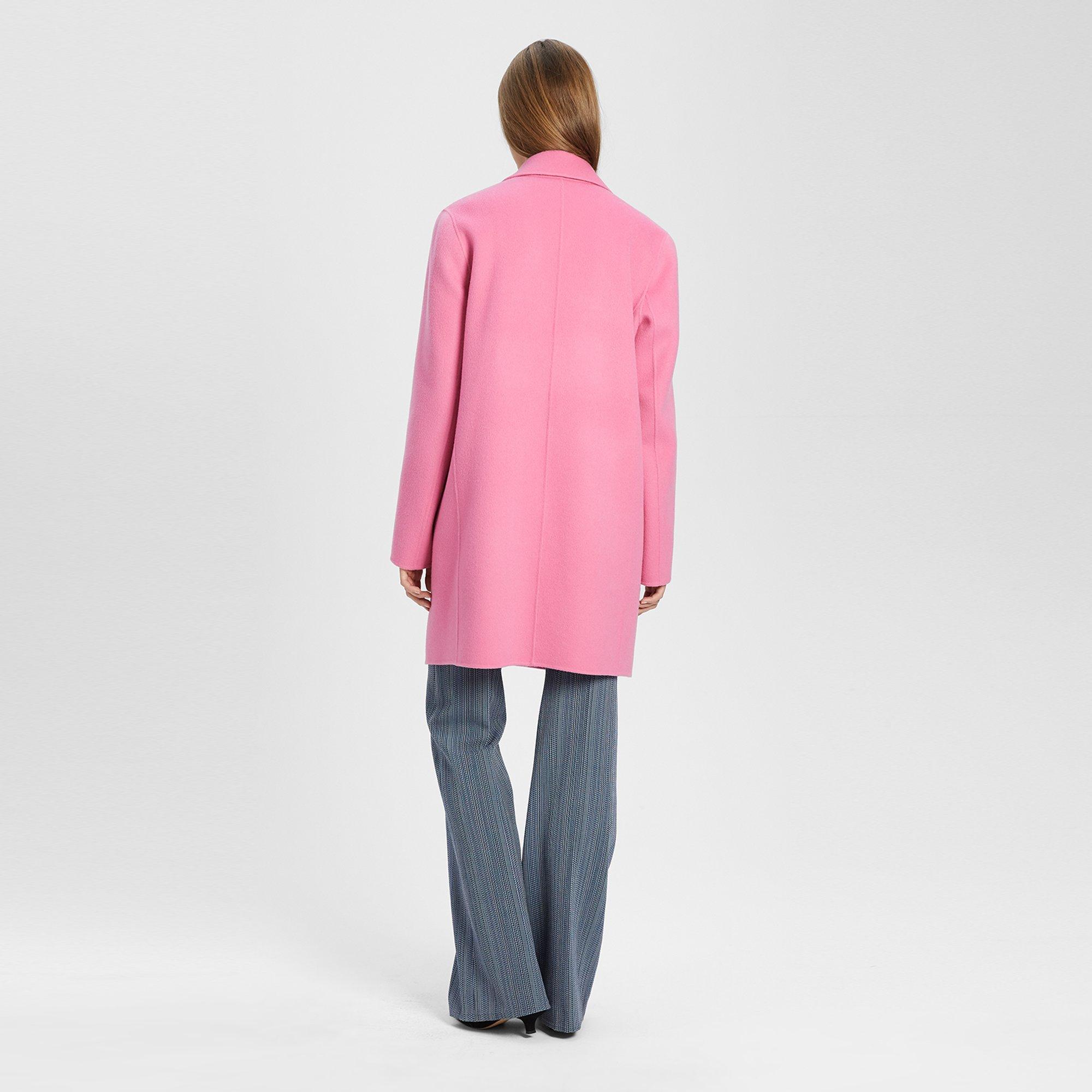 Double-Faced Wool-Cashmere Boy Coat