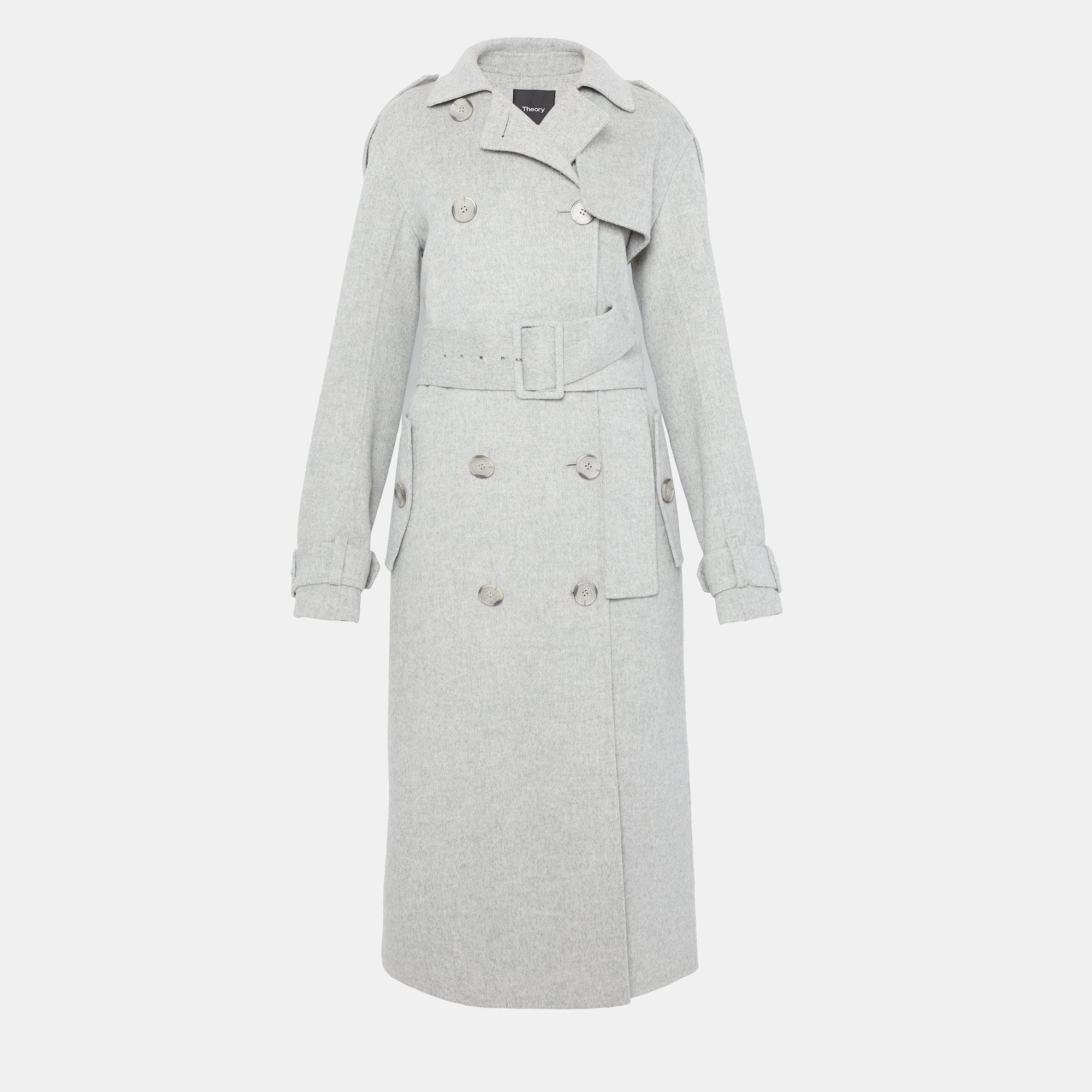 Double-Faced Statement Trench Coat