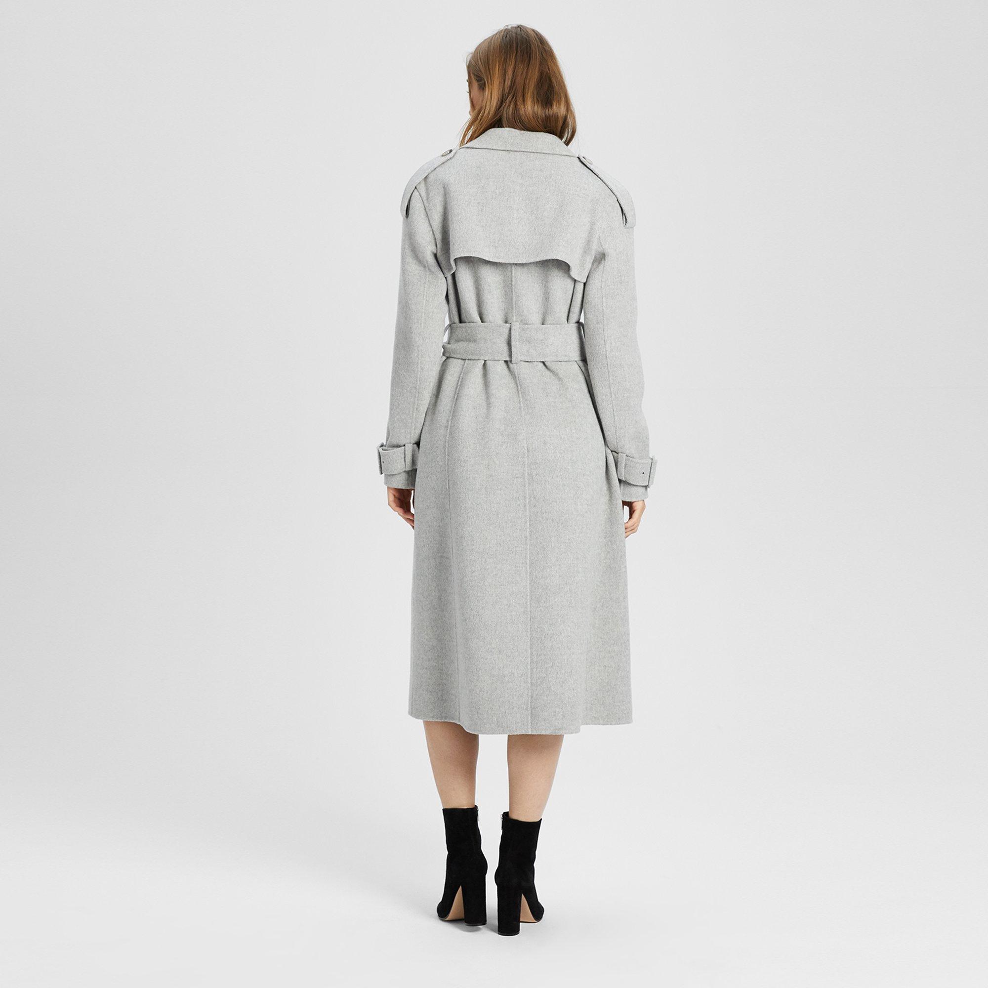 Double-Faced Statement Trench Coat