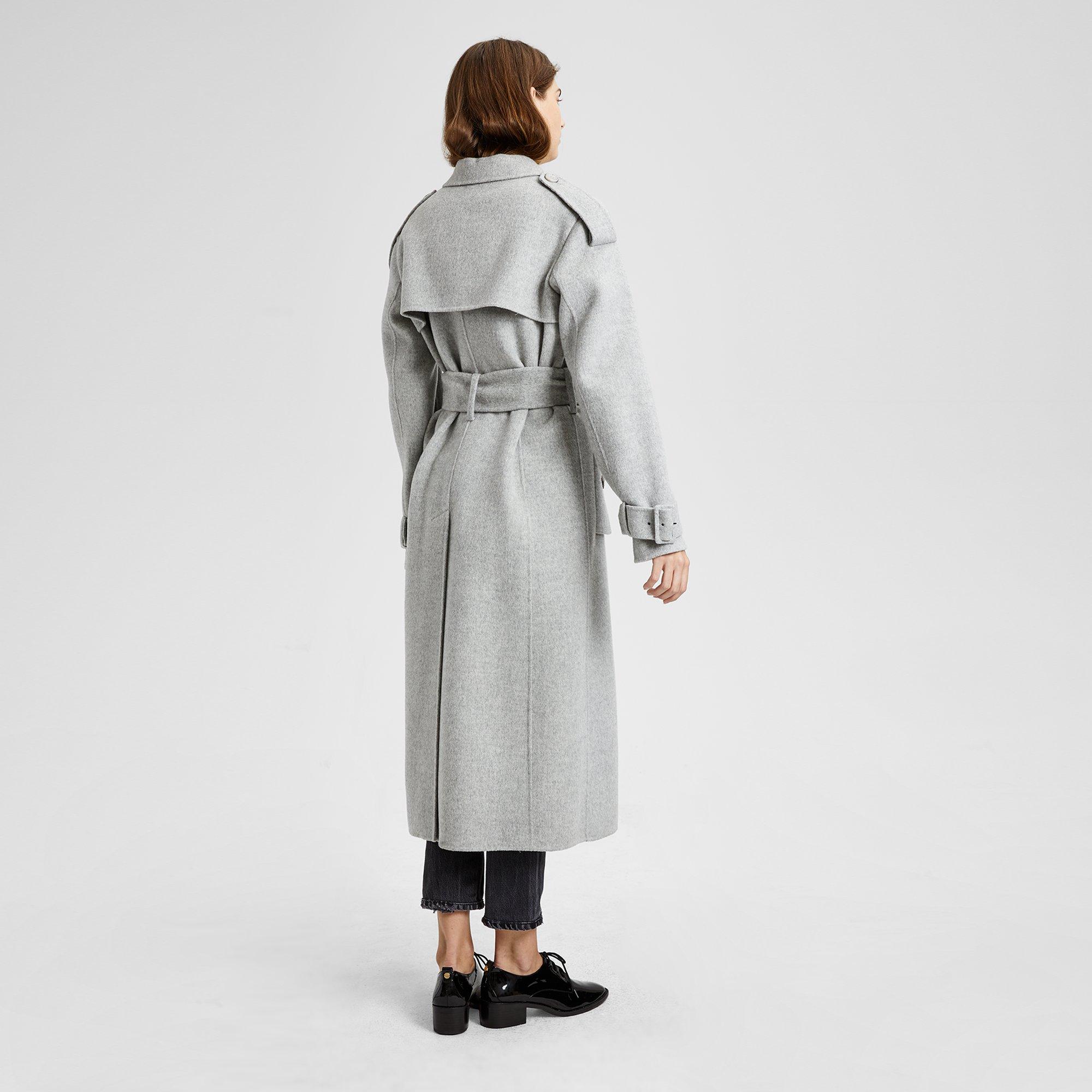 Double-Faced Statement Trench Coat