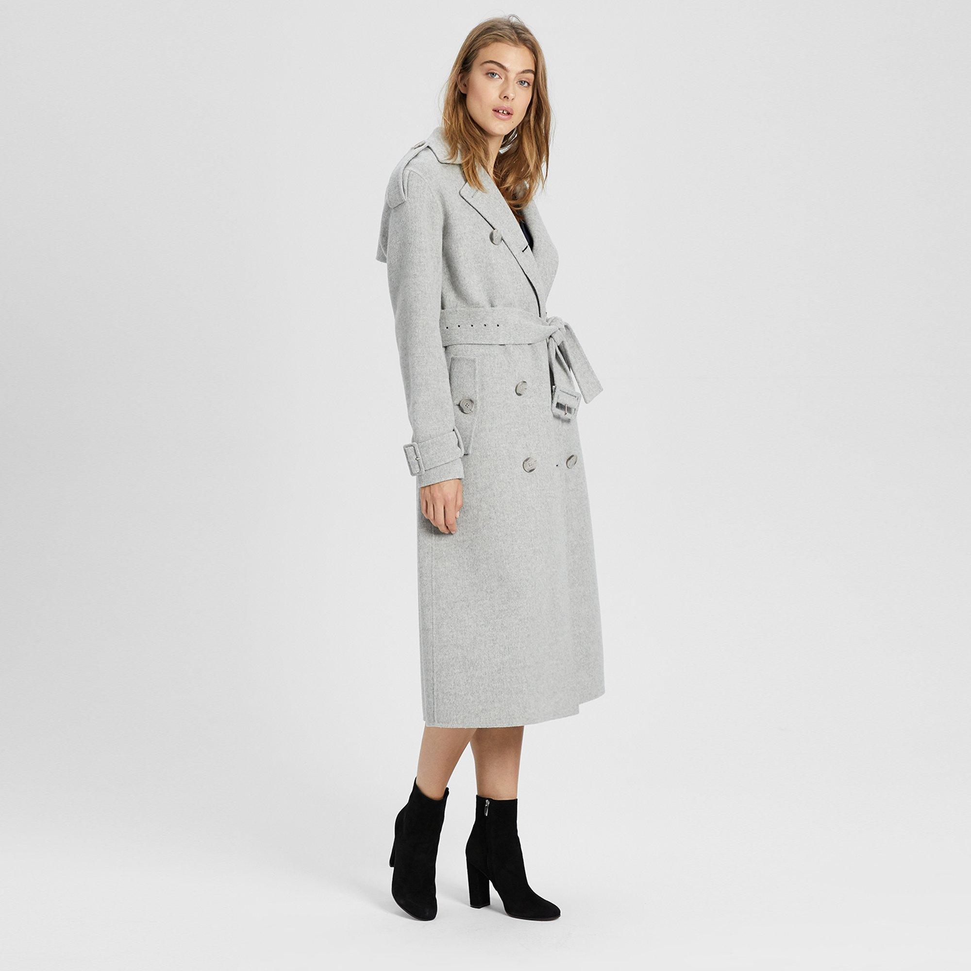 Double-Faced Statement Trench Coat
