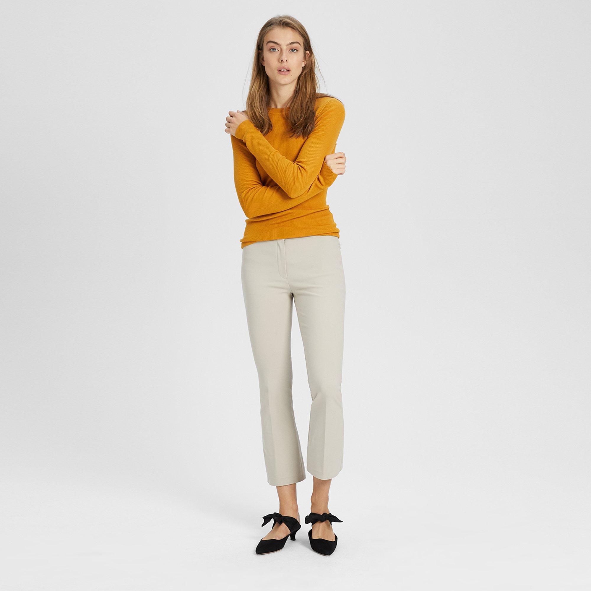 Stretch Cotton Kick Pant