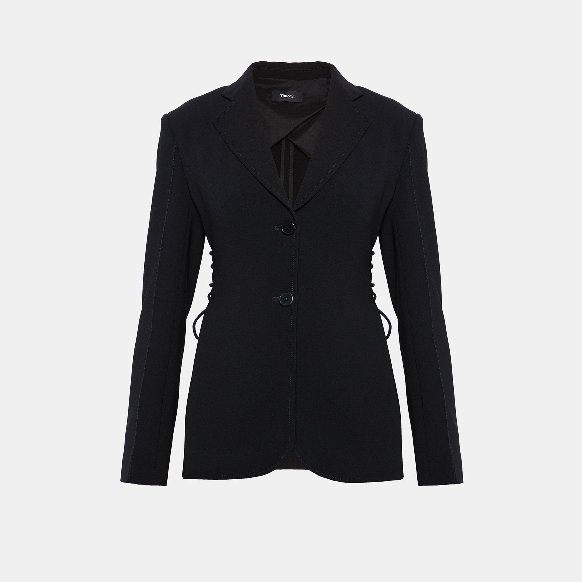 Crepe Laced Jacket