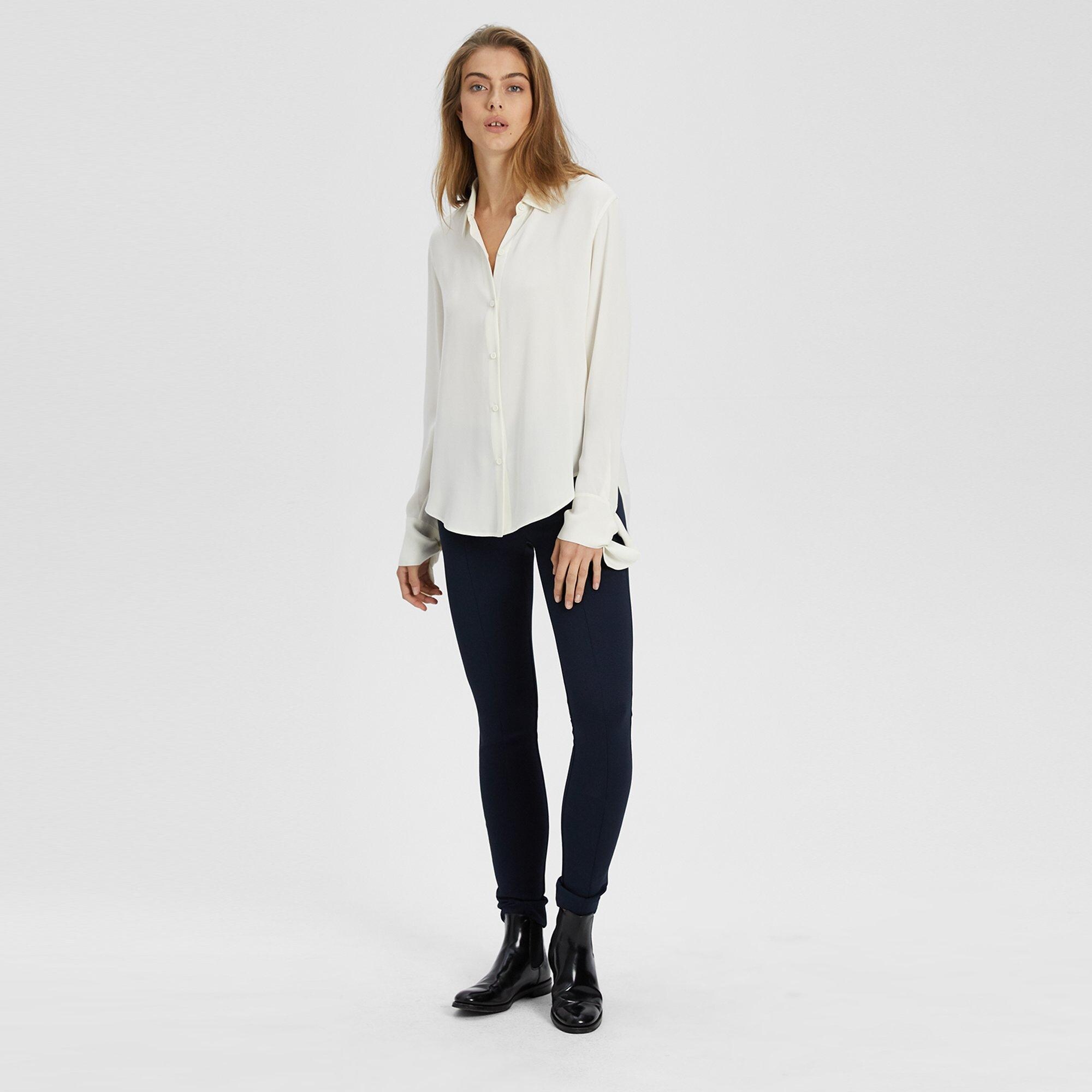 Technical Knit Clean Cigarette Pant