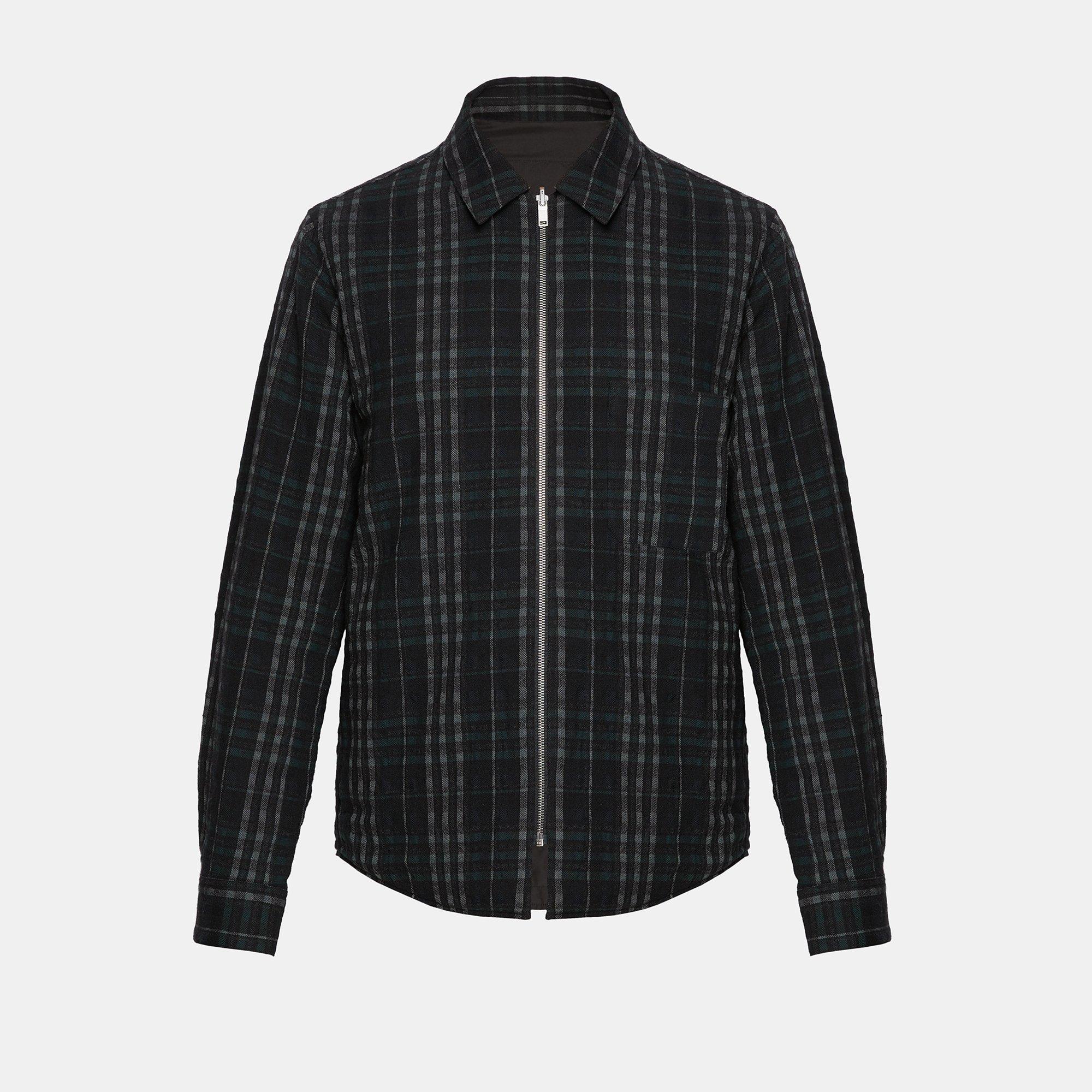 Reversible Zip Shirt Jacket