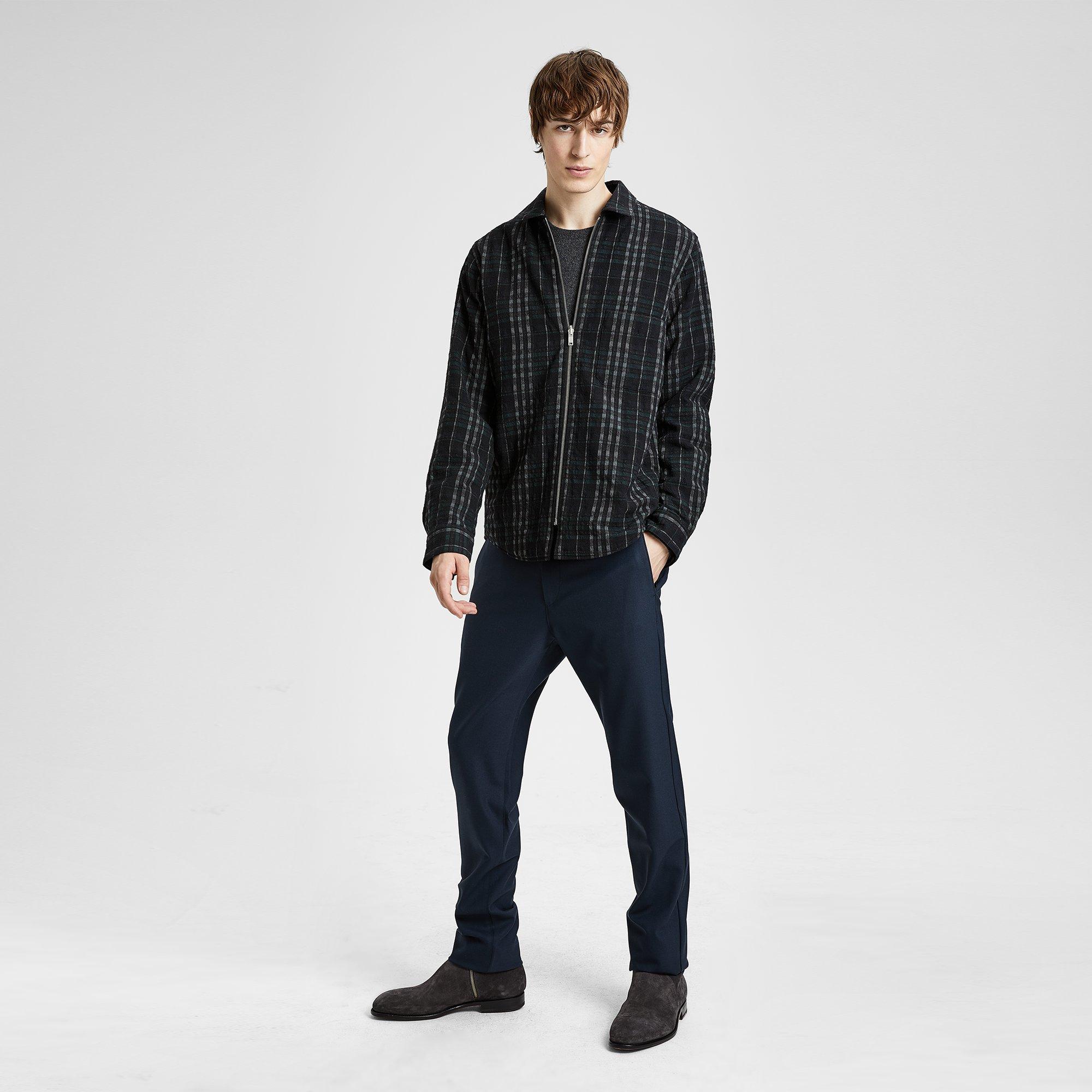 Reversible Zip Shirt Jacket