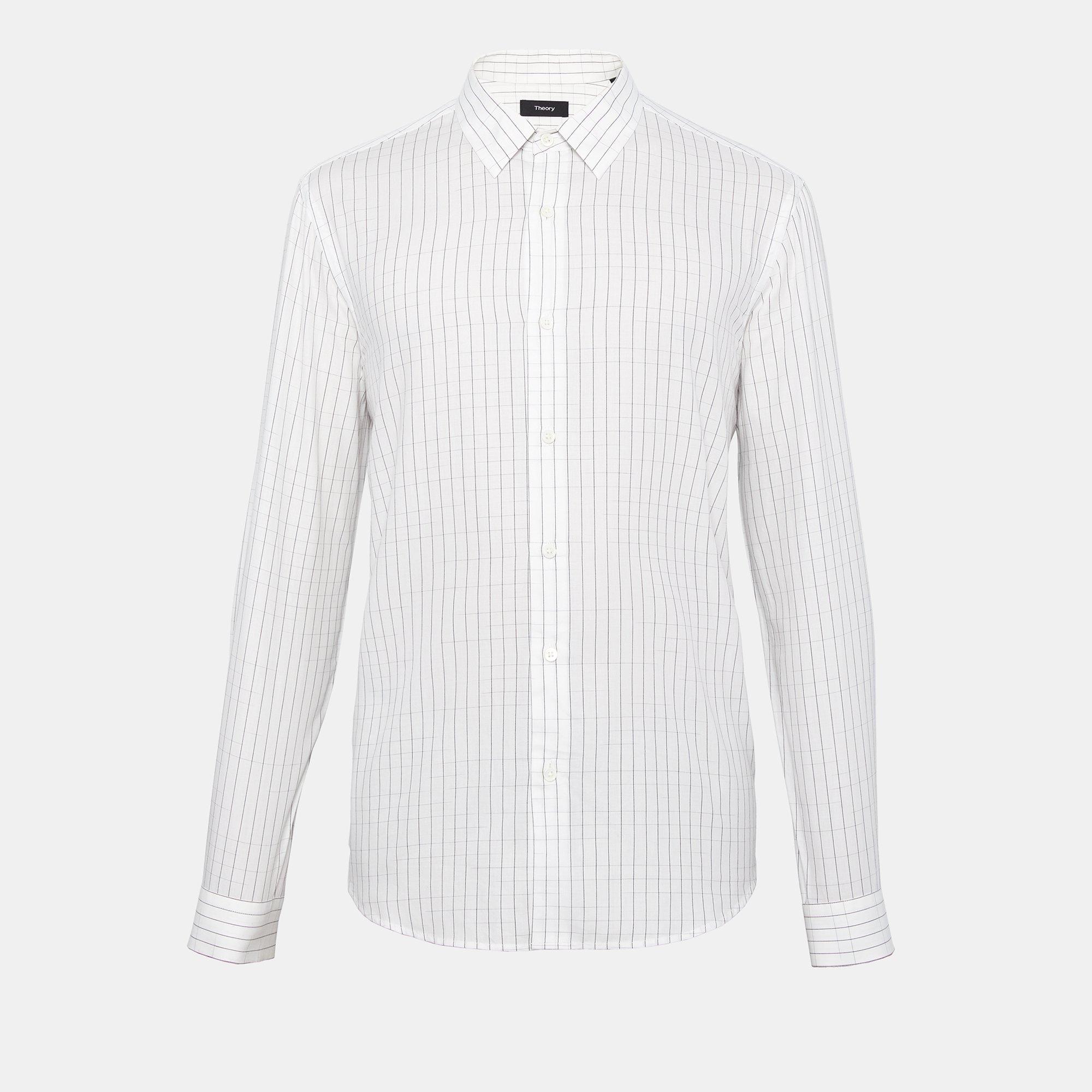 Cotton Space-Dyed Clean Shirt