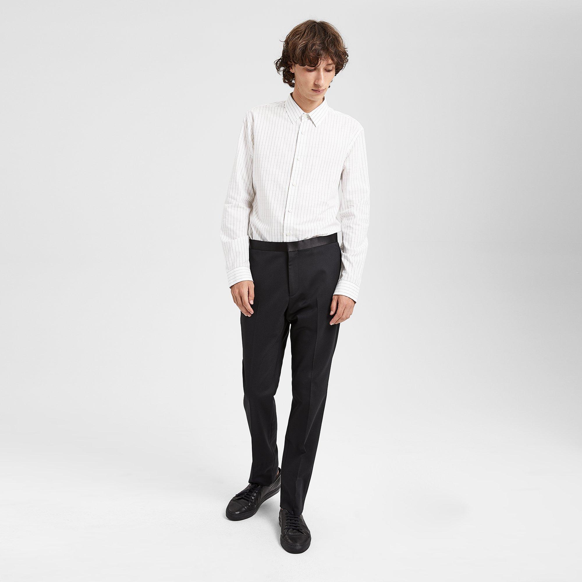 Cotton Space-Dyed Clean Shirt