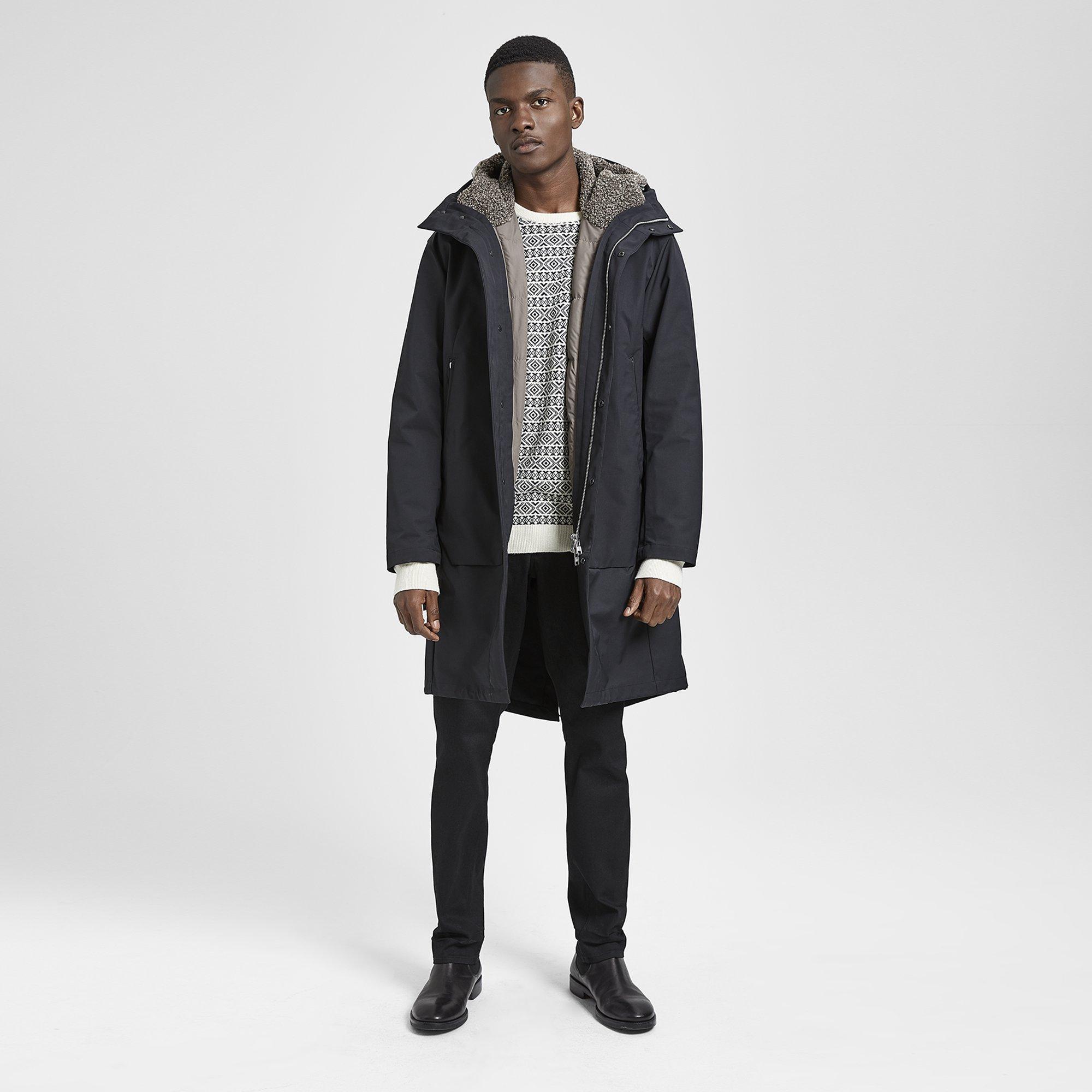Hooded Tech Liner Jacket