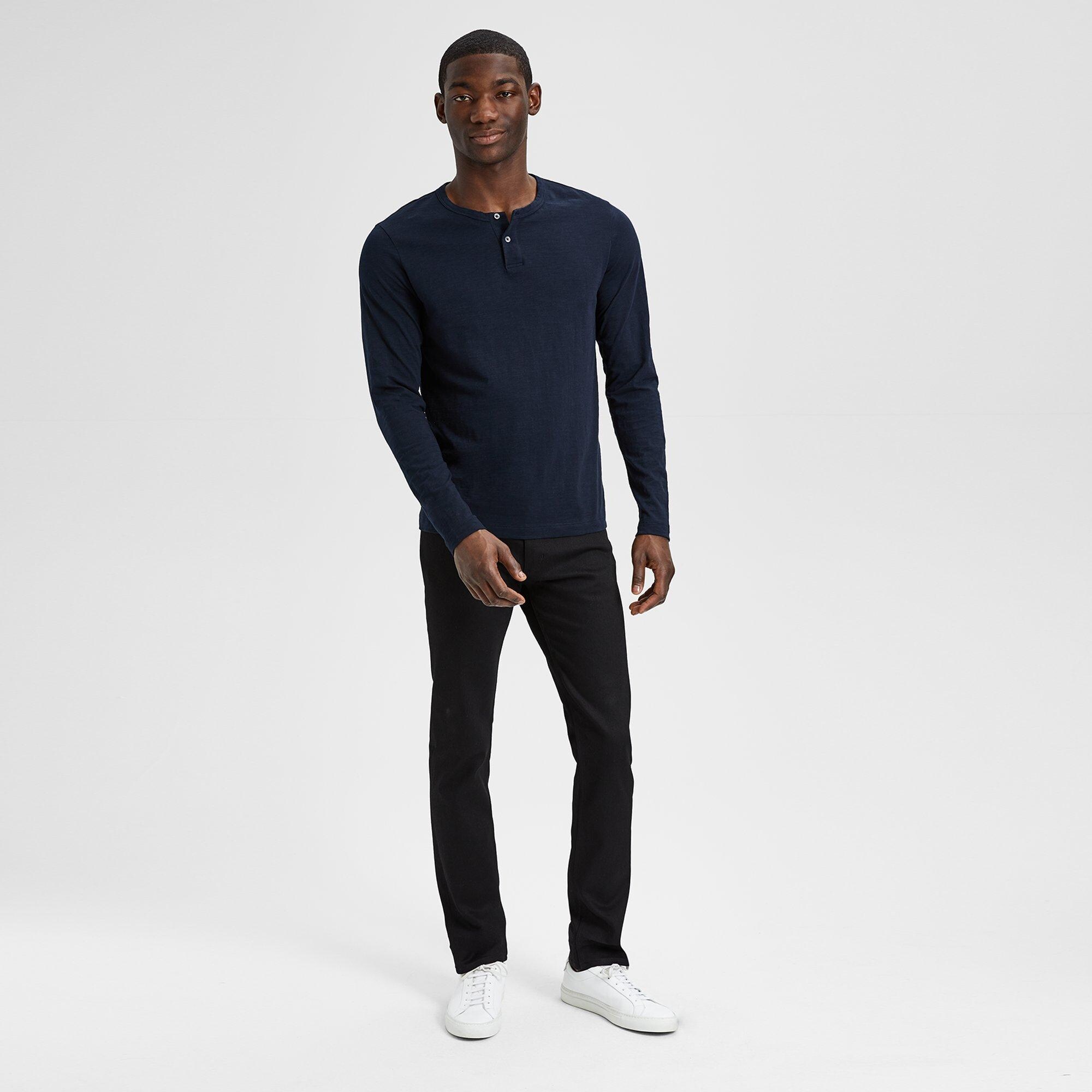 Cotton Henley Shirt