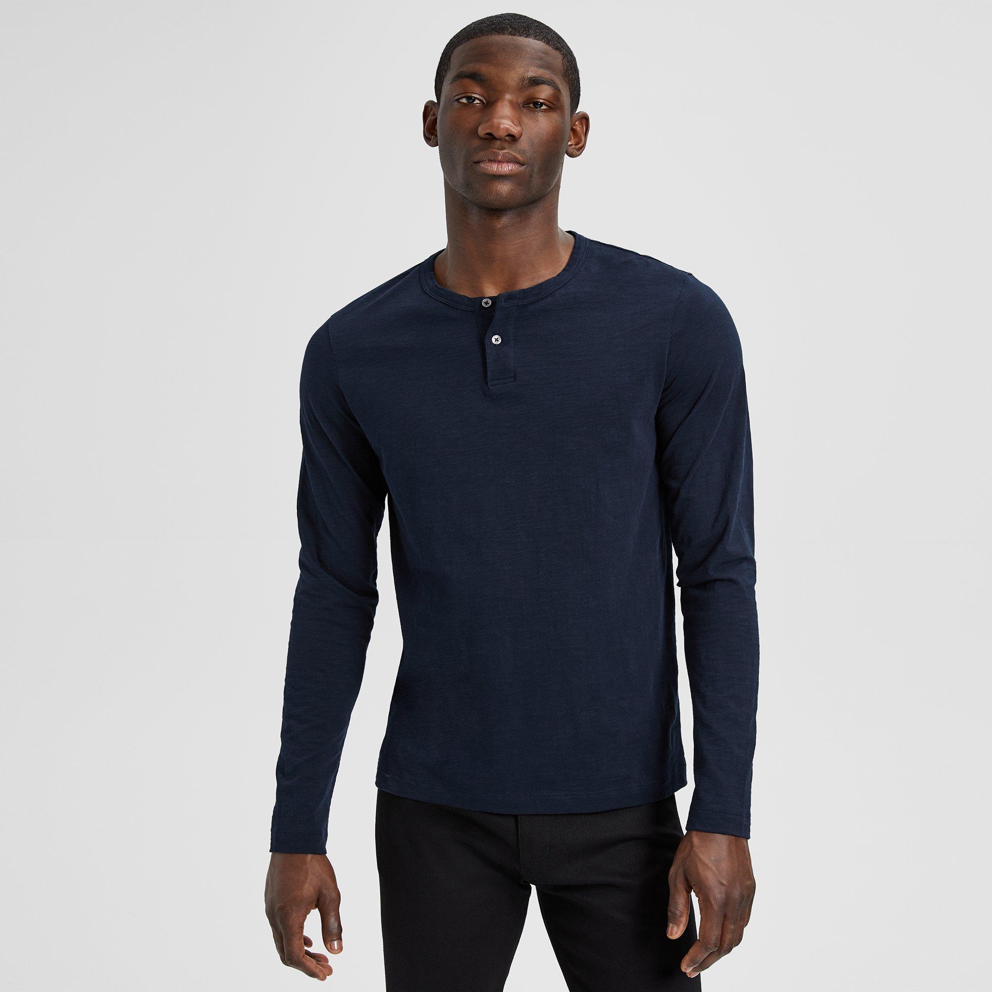 Cotton Henley Shirt