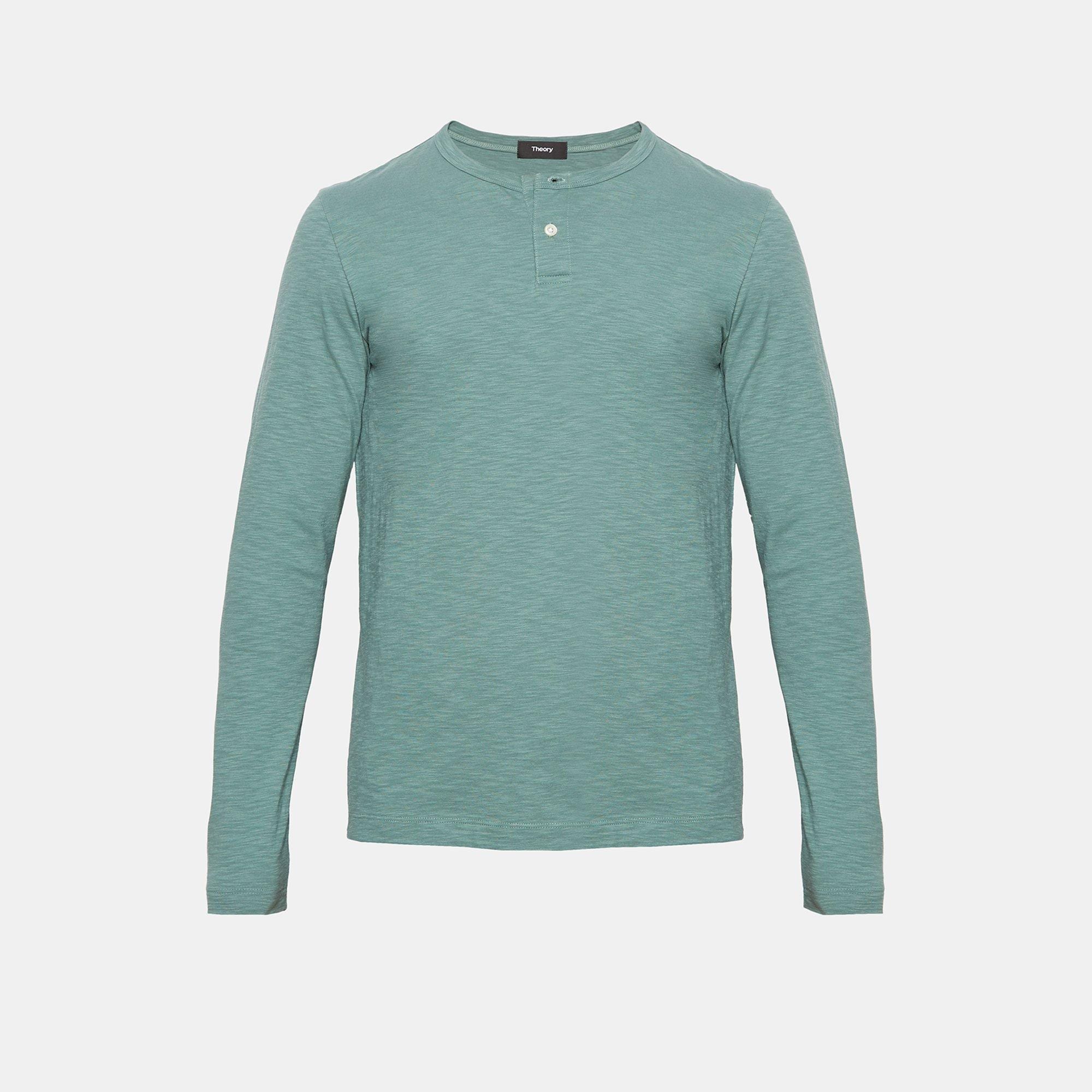 Cotton Henley Shirt