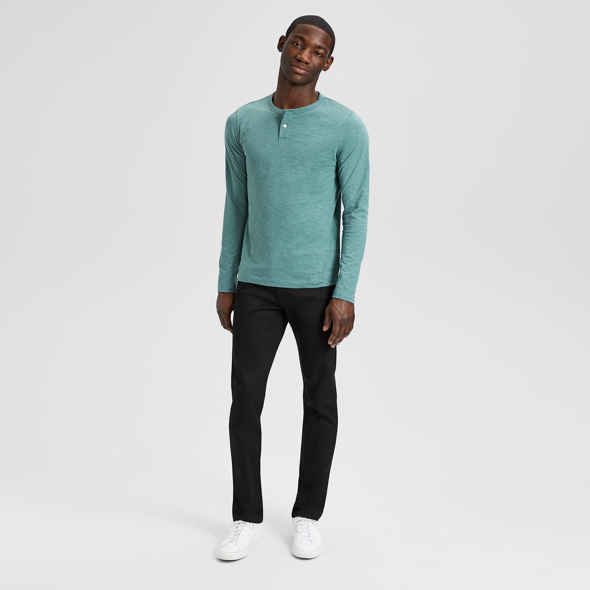 Cotton Henley Shirt